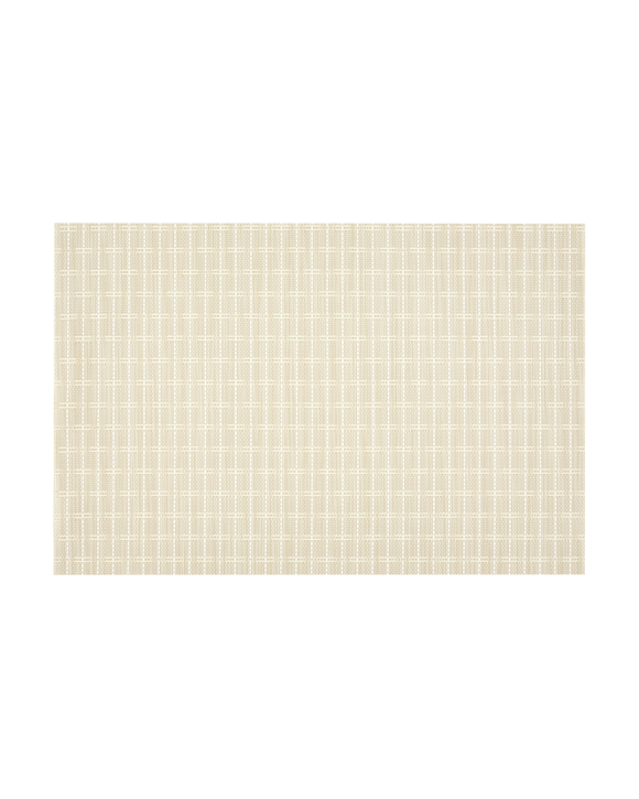 Cream Stitch Weave Placemat
