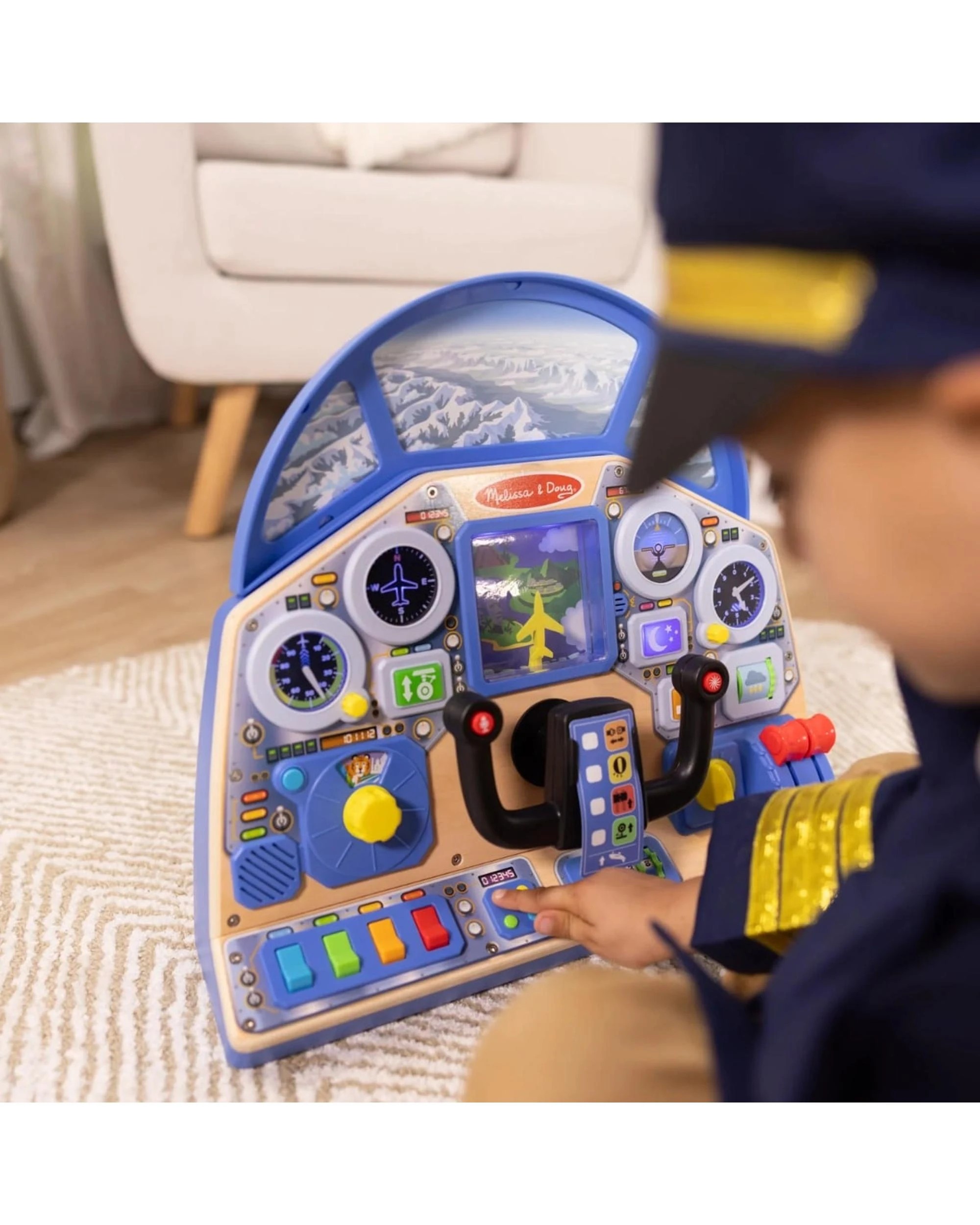 8 Melissa and Doug Jet Pilot Interactive Dashboard, 8 of 8
