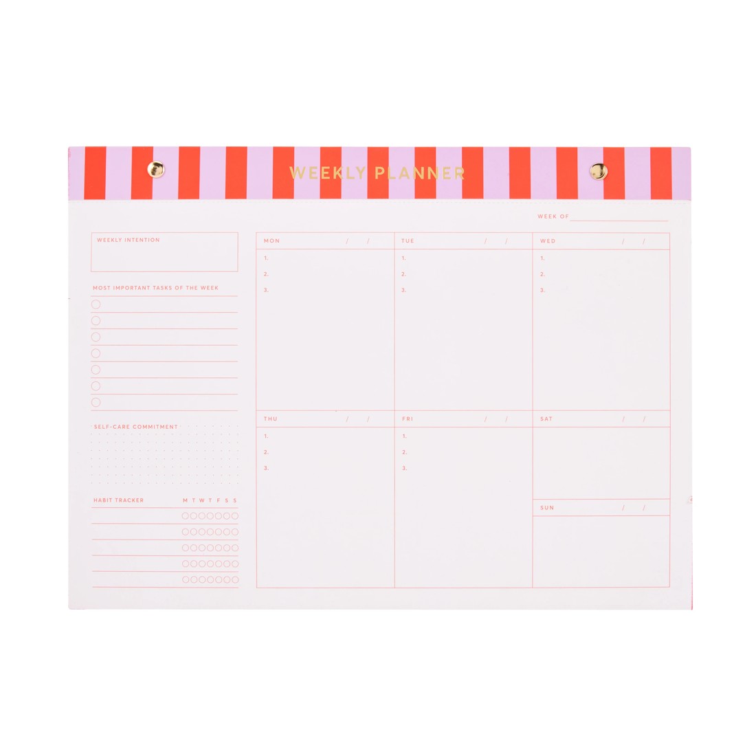 1 Weekly Planner, 1 of 5