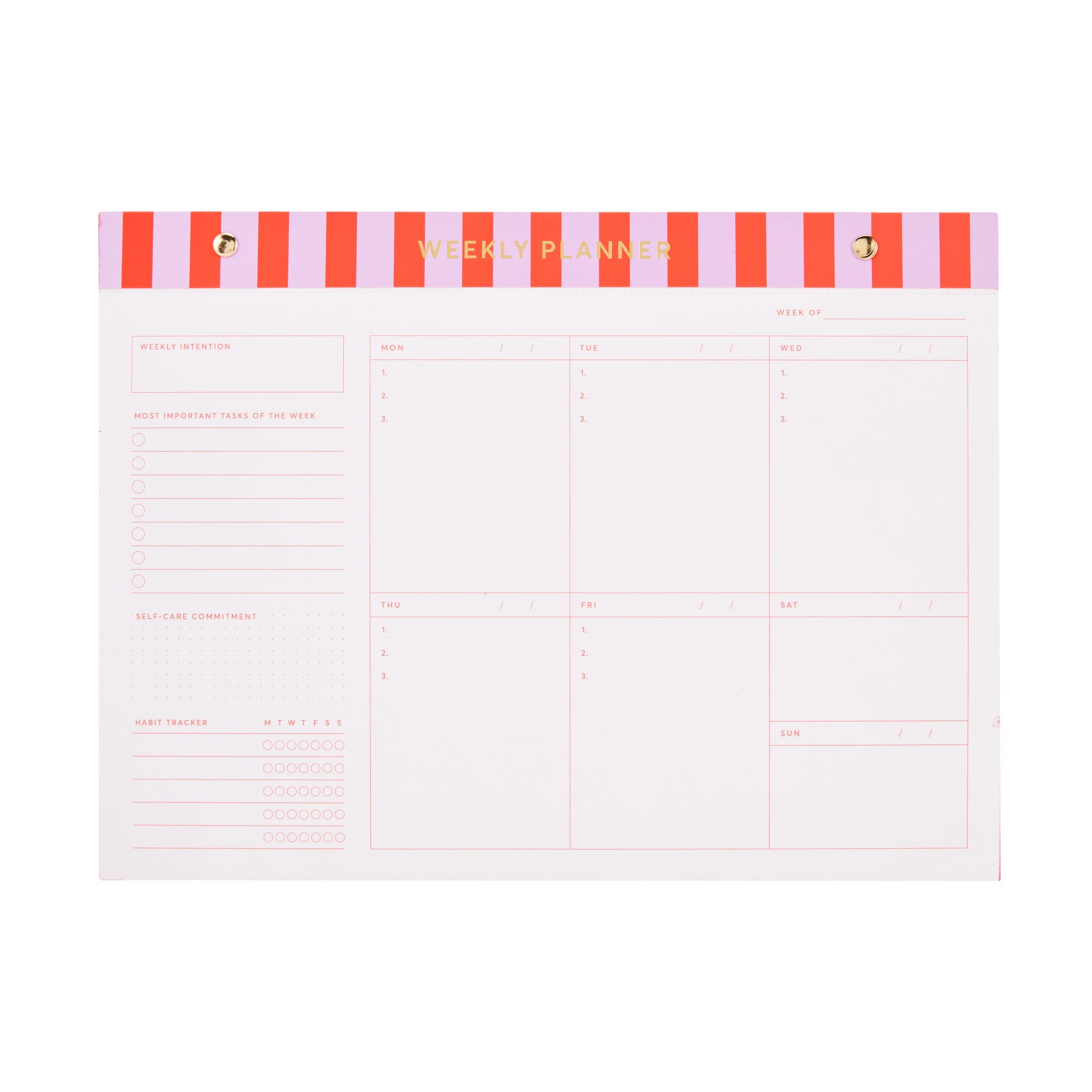 1 Weekly Planner, 1 of 5