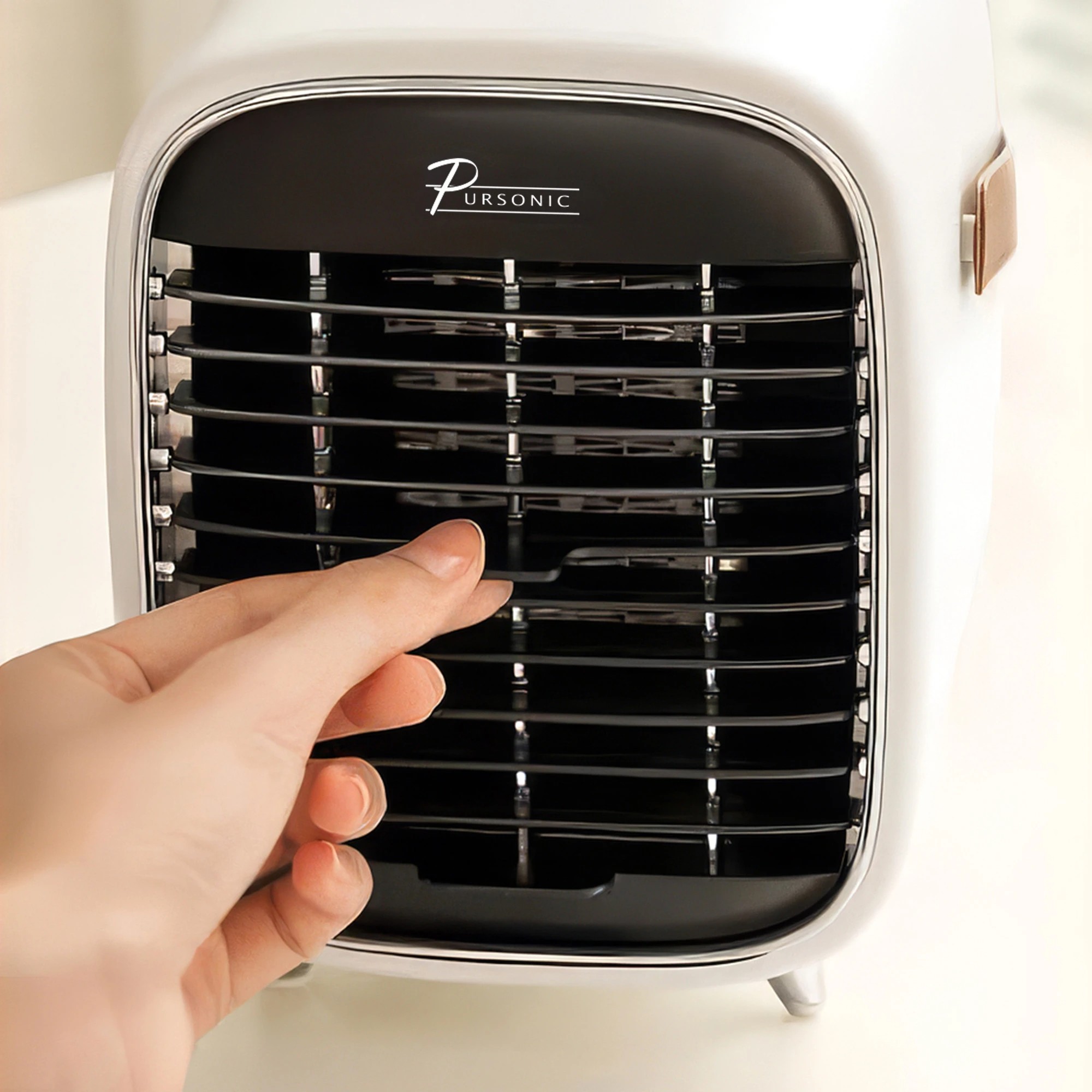 4 Pursonic Compact Ceramic Heater - White, 4 of 4