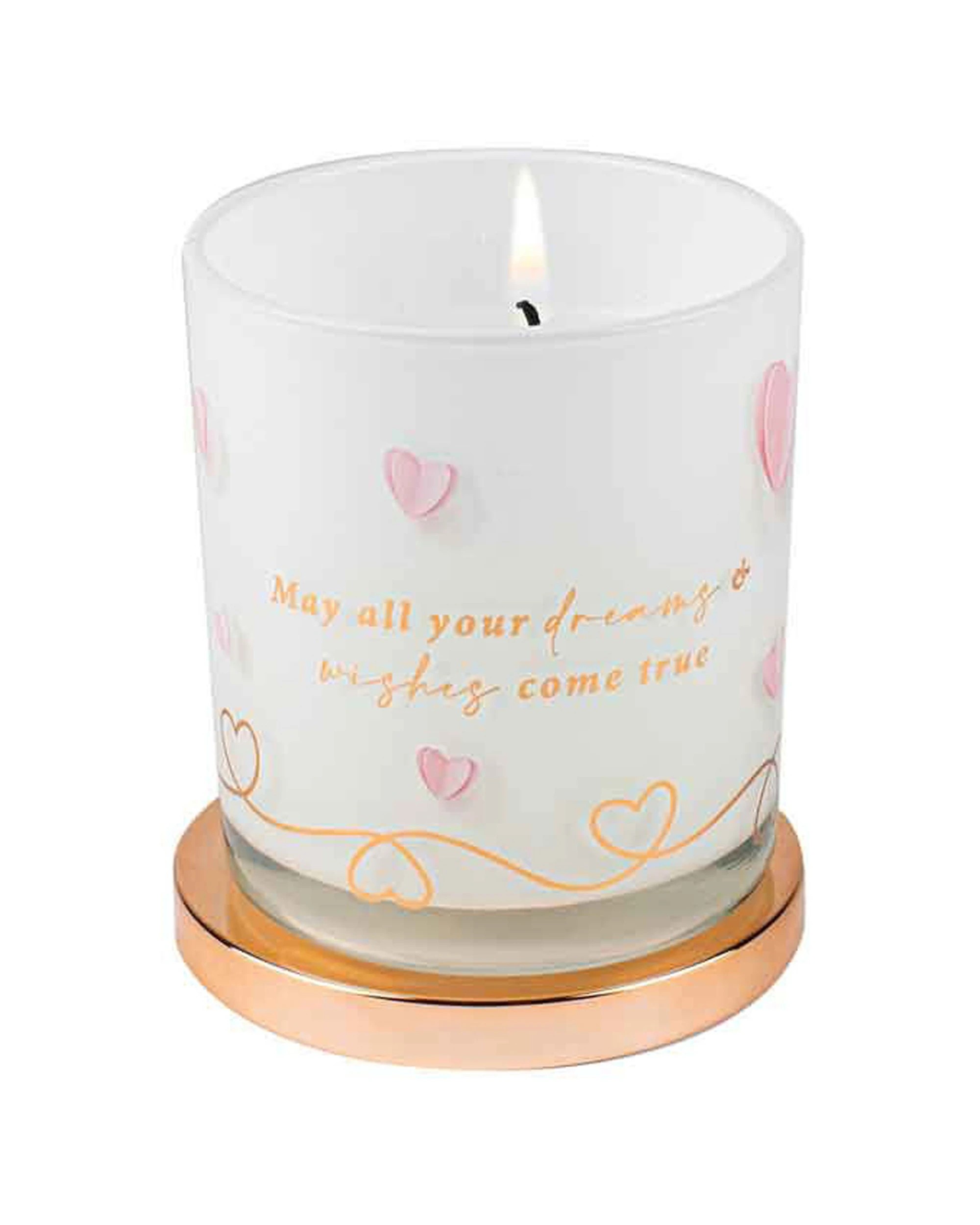 2 Lmd 18th Birthday Party Candle Vanilla Scented Round Gold 9cm Home Fragrance Candle - White, 2 of 3