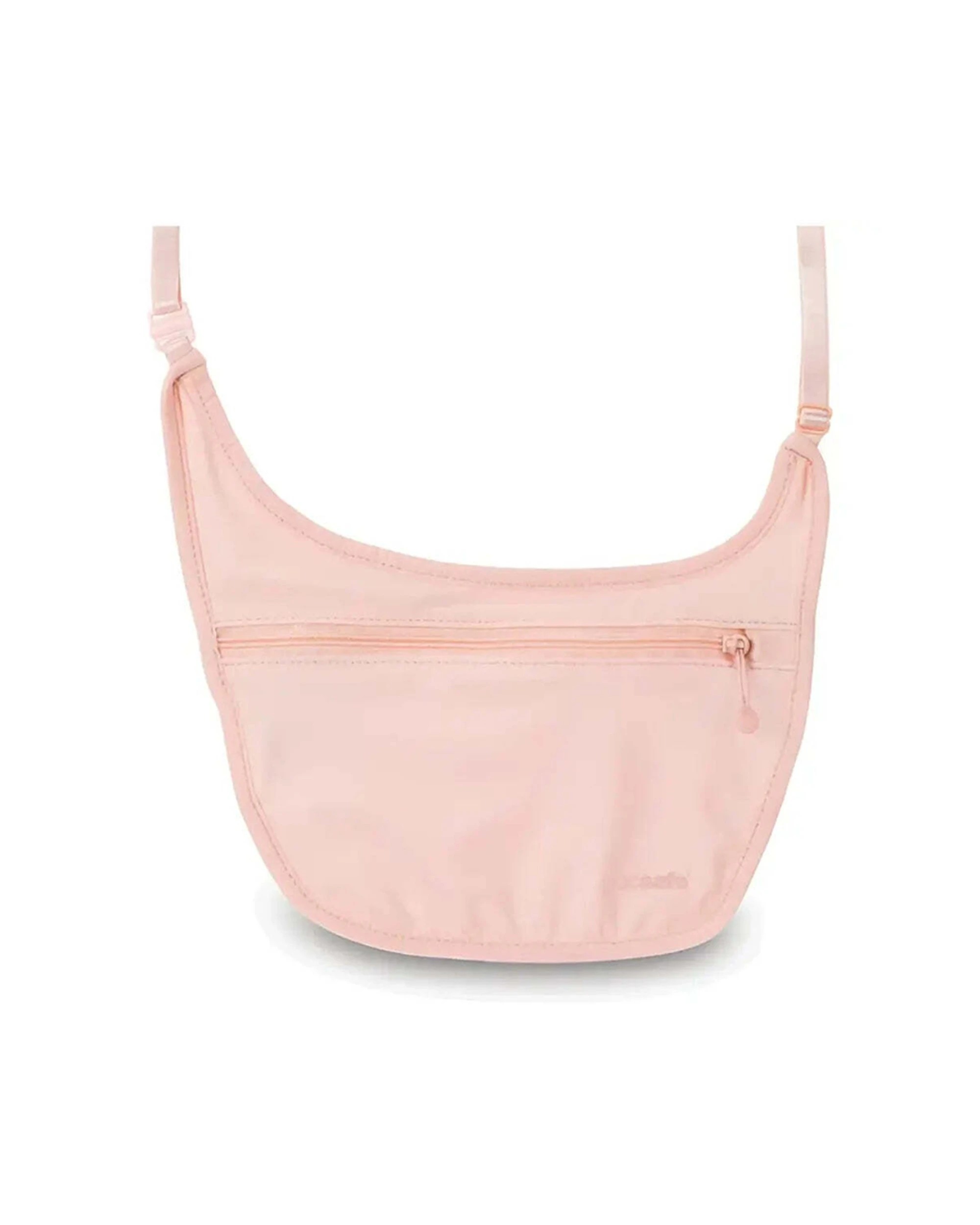 1 Pacsafe Coversafe S80 Secret Bra Pouch Soft Touch Nylon Spandex Lightweight Orchid Pink - Pink, 1 of 1