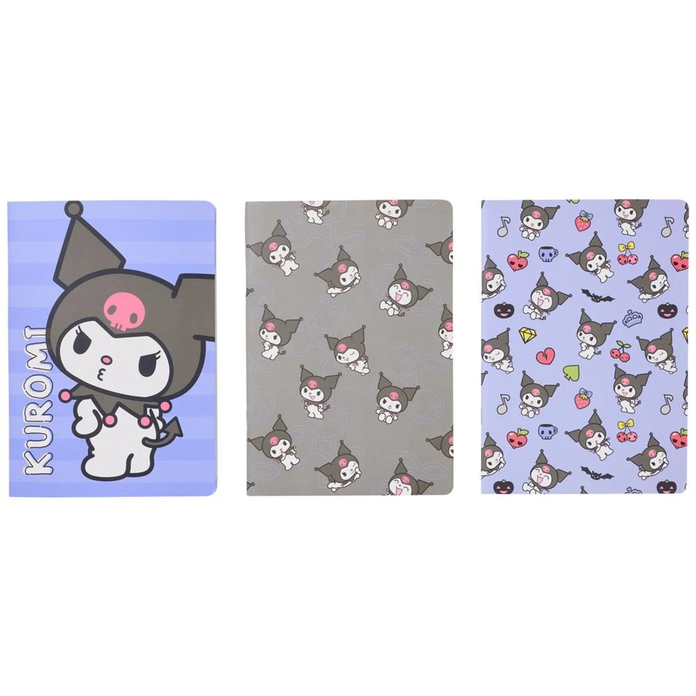 2 Kuromi Notebook 64 Pages 3 Pack, 2 of 3