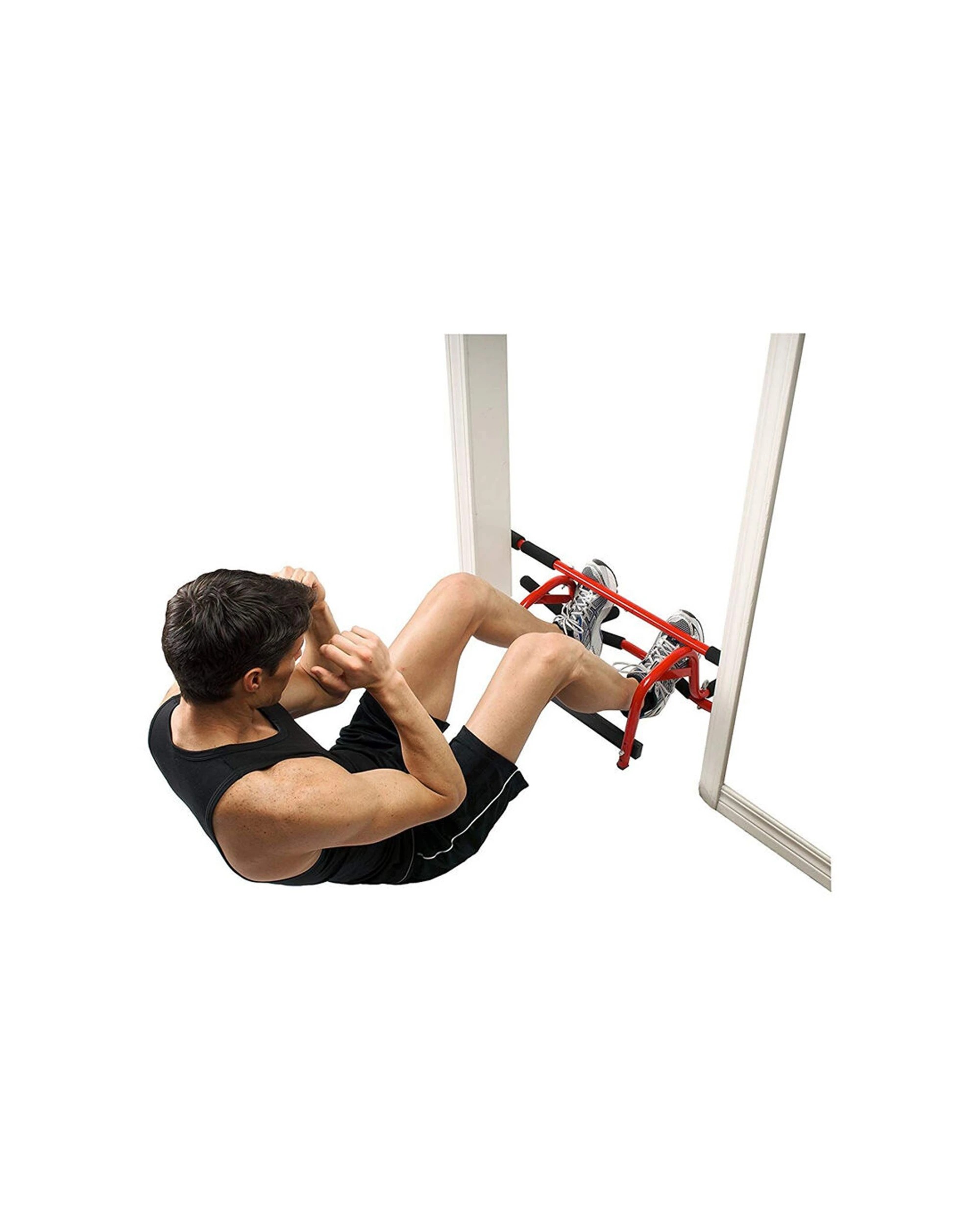 3 GOFIT Elevated Chin Up Station Pull Up Bar Door Mount No Screws Foam Grips - Assorted, 3 of 3