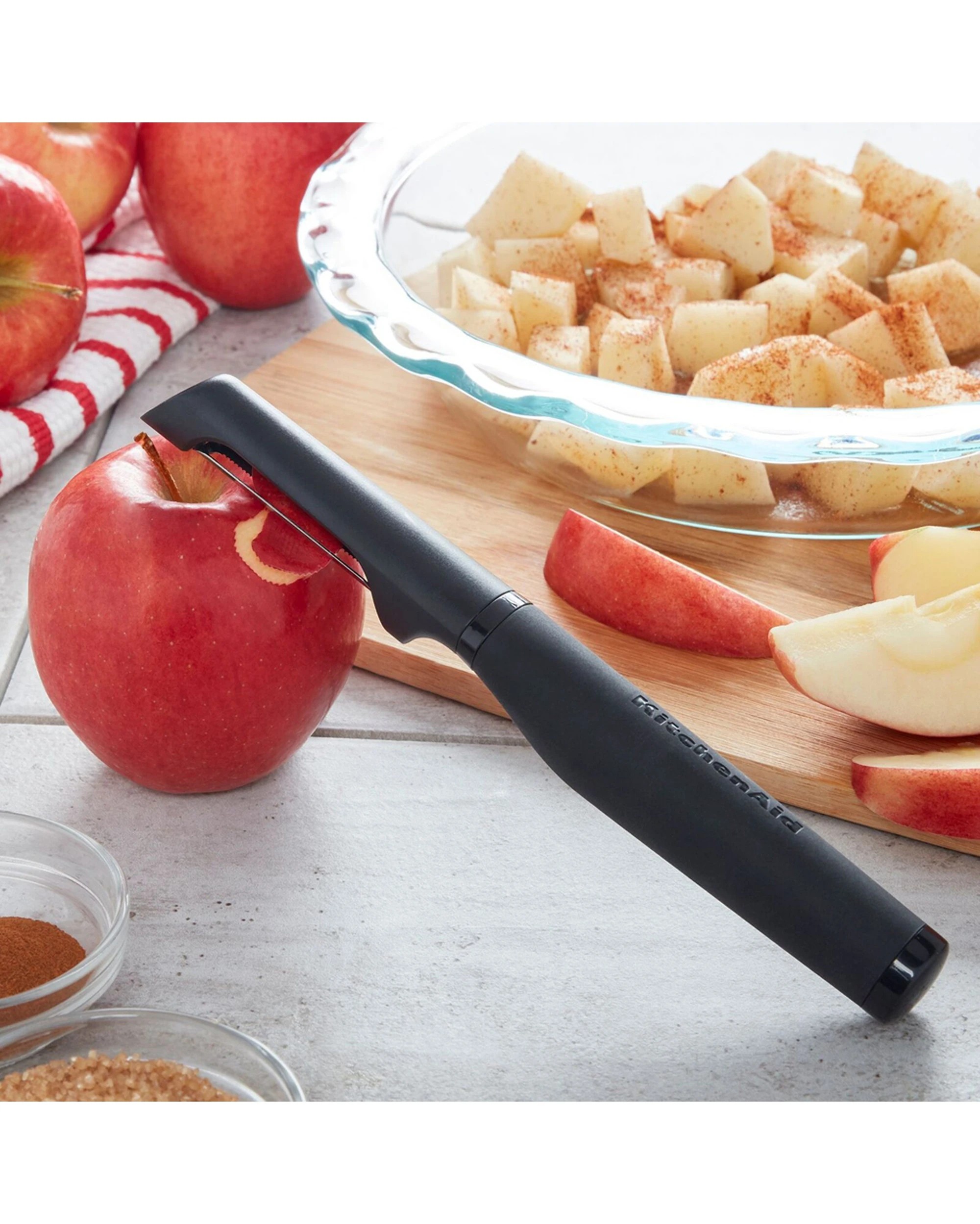 5 KitchenAid 3PK Stainless Steel Soft Touch European Peeler With Protective Guard - Black, 5 of 5