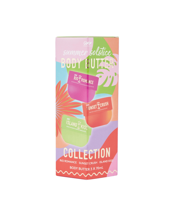 OXX Fragrance Summer Solstice Body Butter Collection
