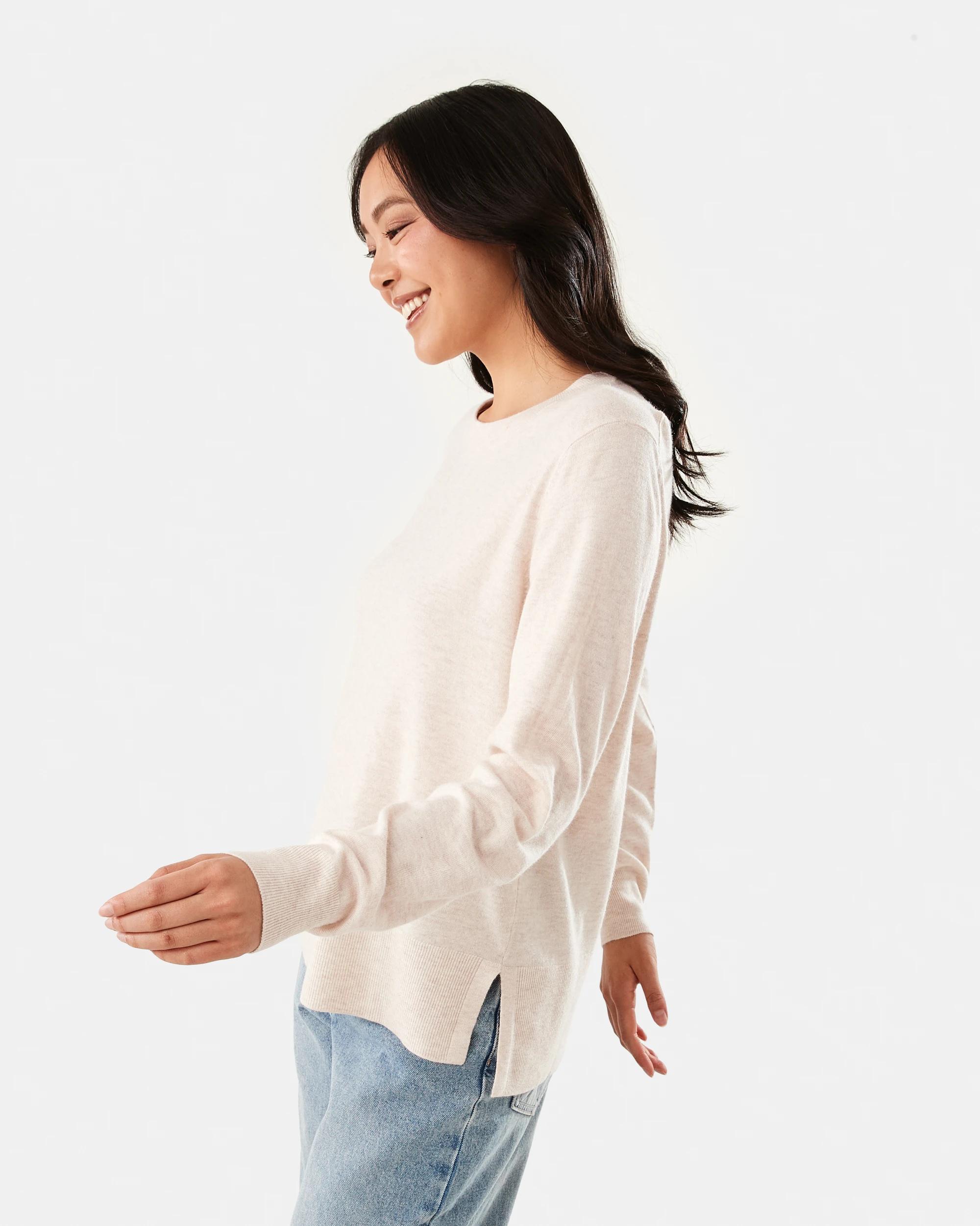 2 Crew Lightweight Jumper Bge Otml, 2 of 6