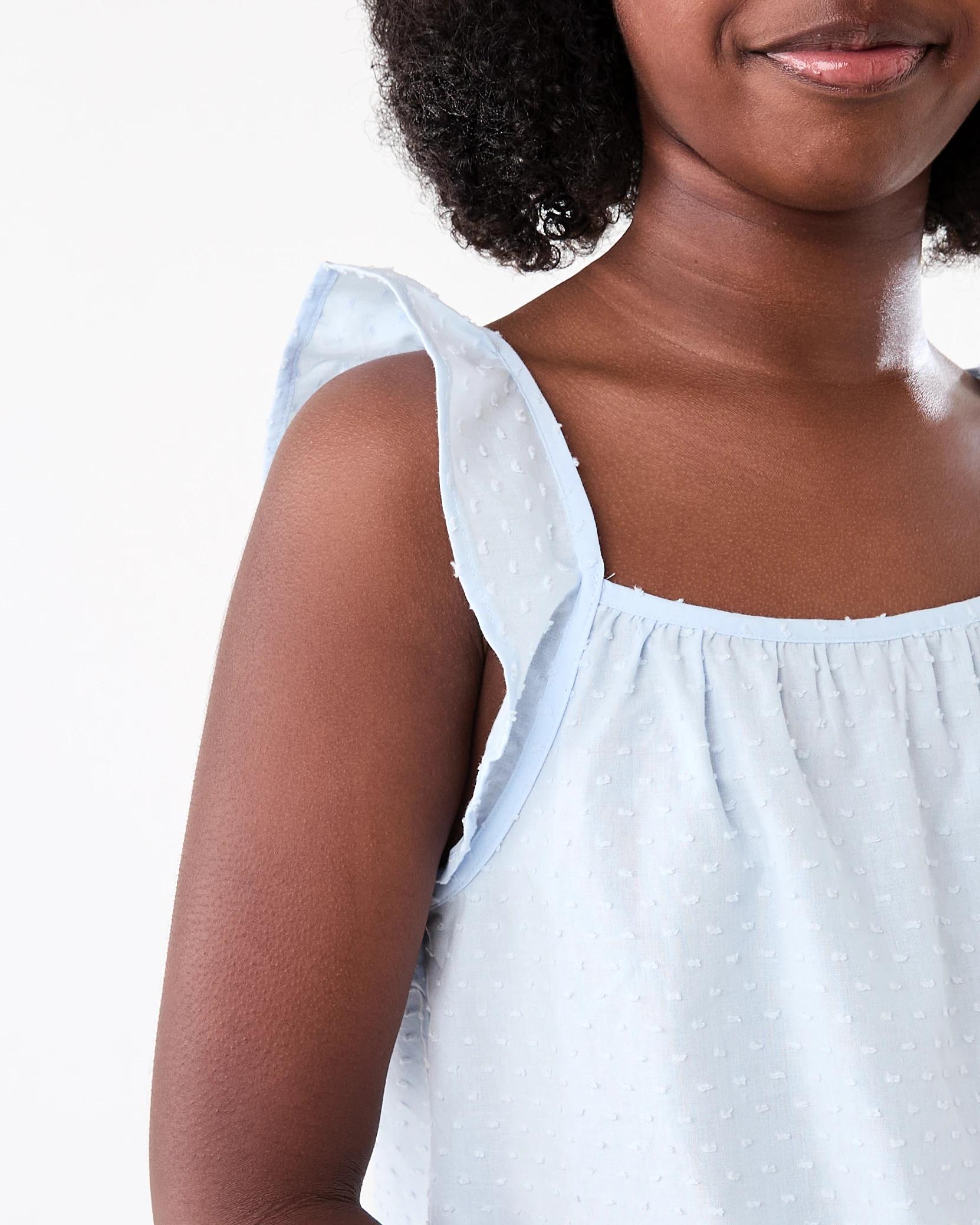 5 Embroidered Pyjama Set Icew Blue, 5 of 7