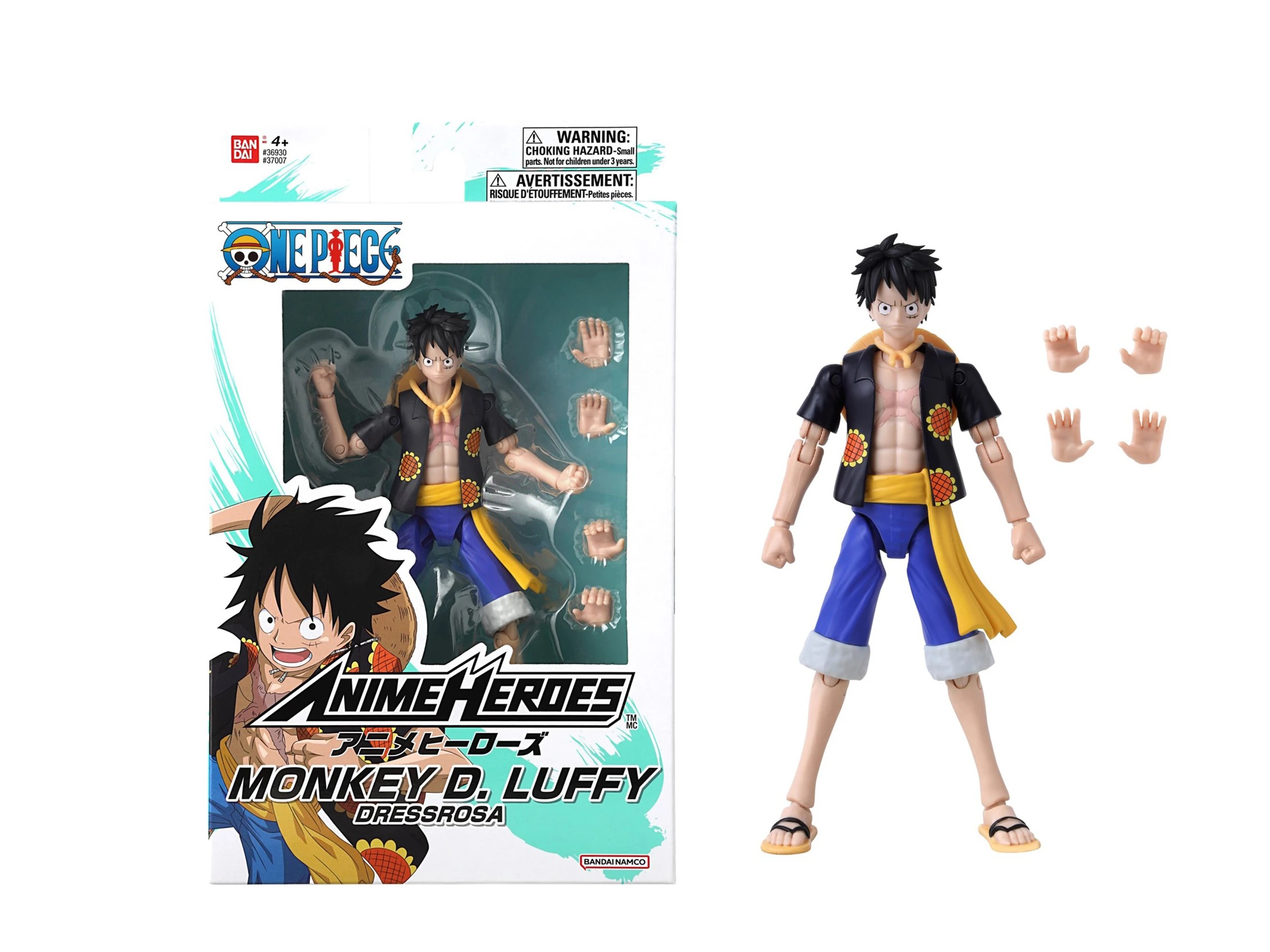 3 Anime Heroes One Piece Figurine - Assorted, 3 of 6