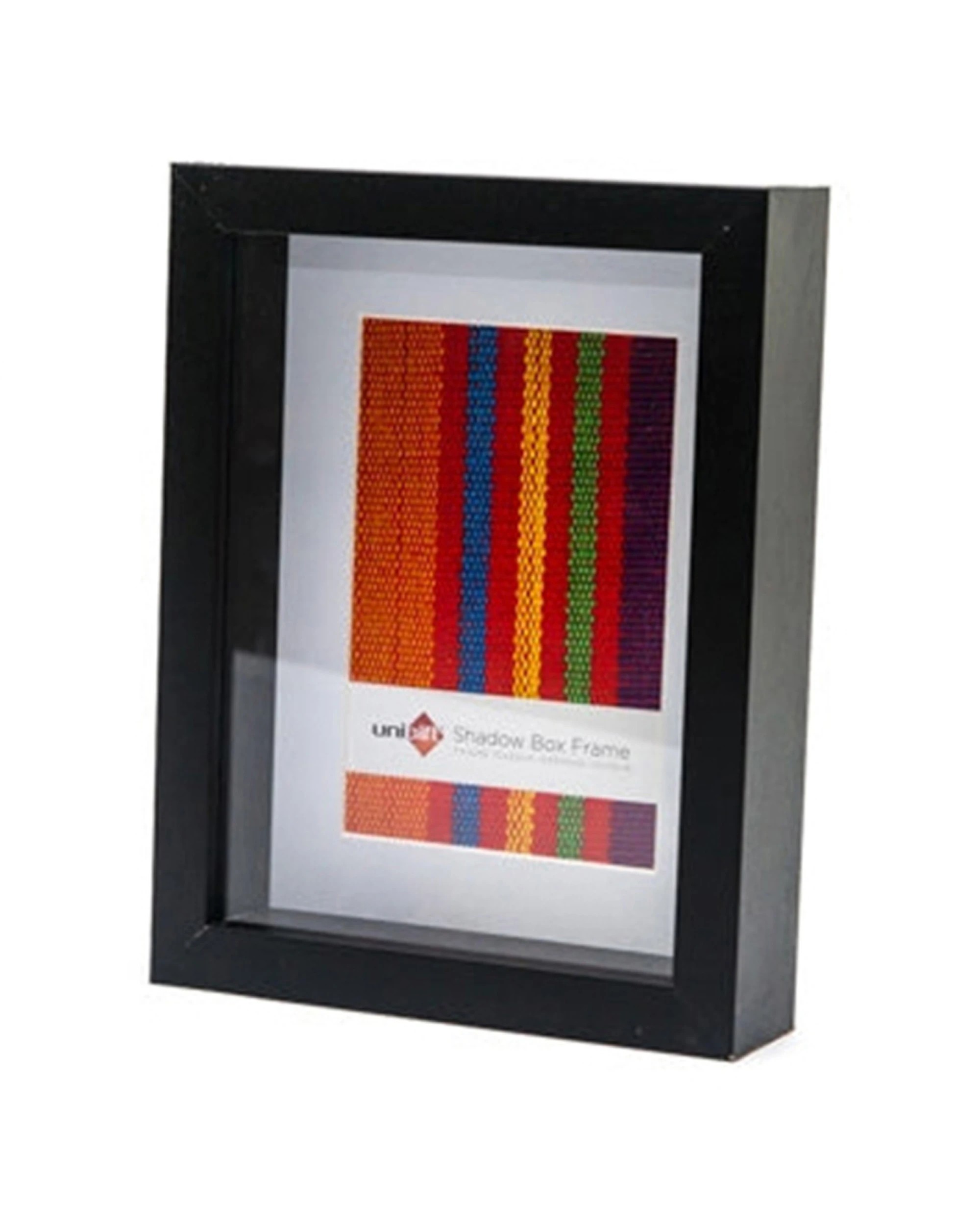 1 Unigift Shadow Box Sleek Frame Three Dimensional Display Home Decor 4x6/10x15cm - Black, 1 of 1