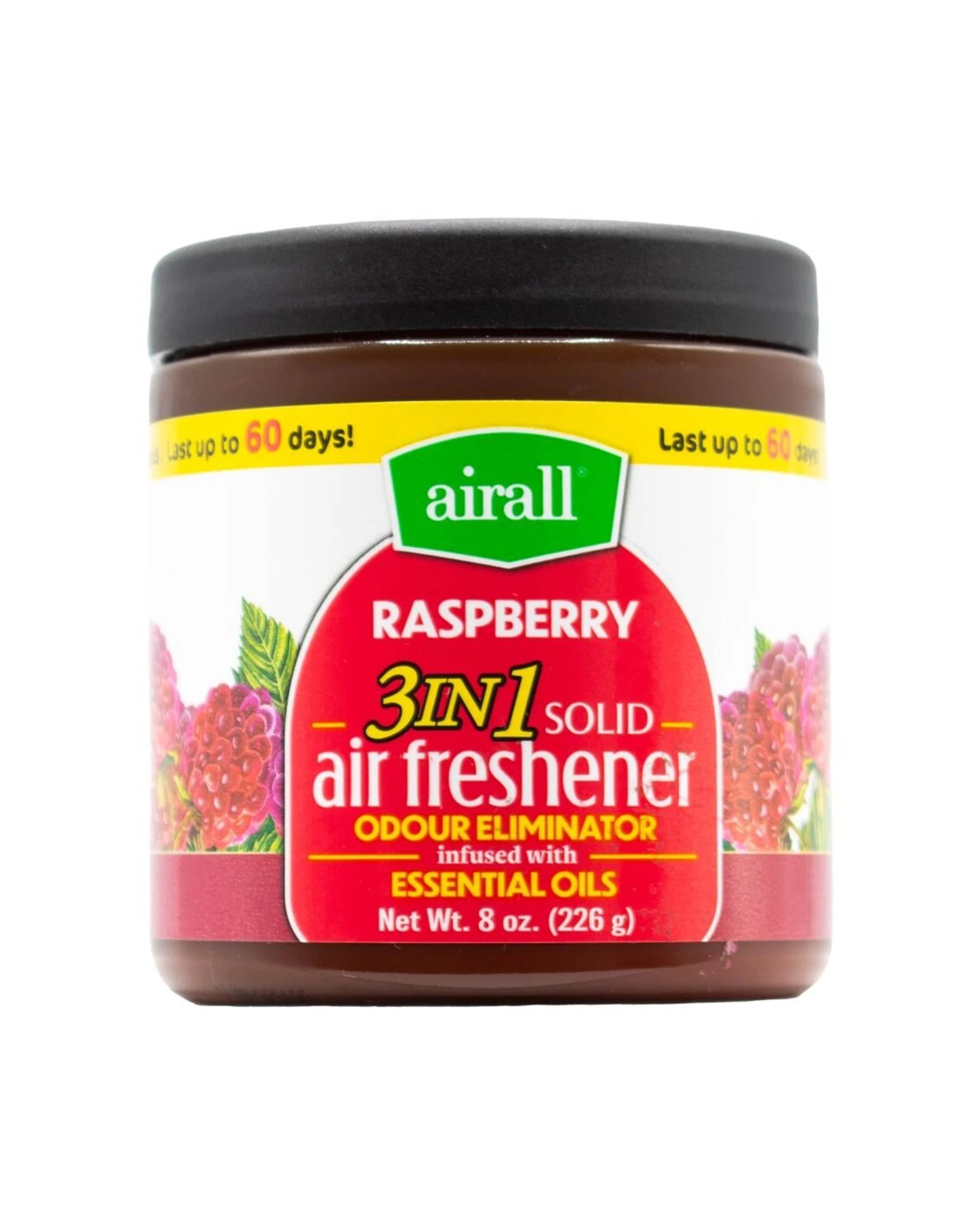 2 AIRALL 6PK 3in1 Air Freshener With Essential Oils Raspberry - Multi, 2 of 4