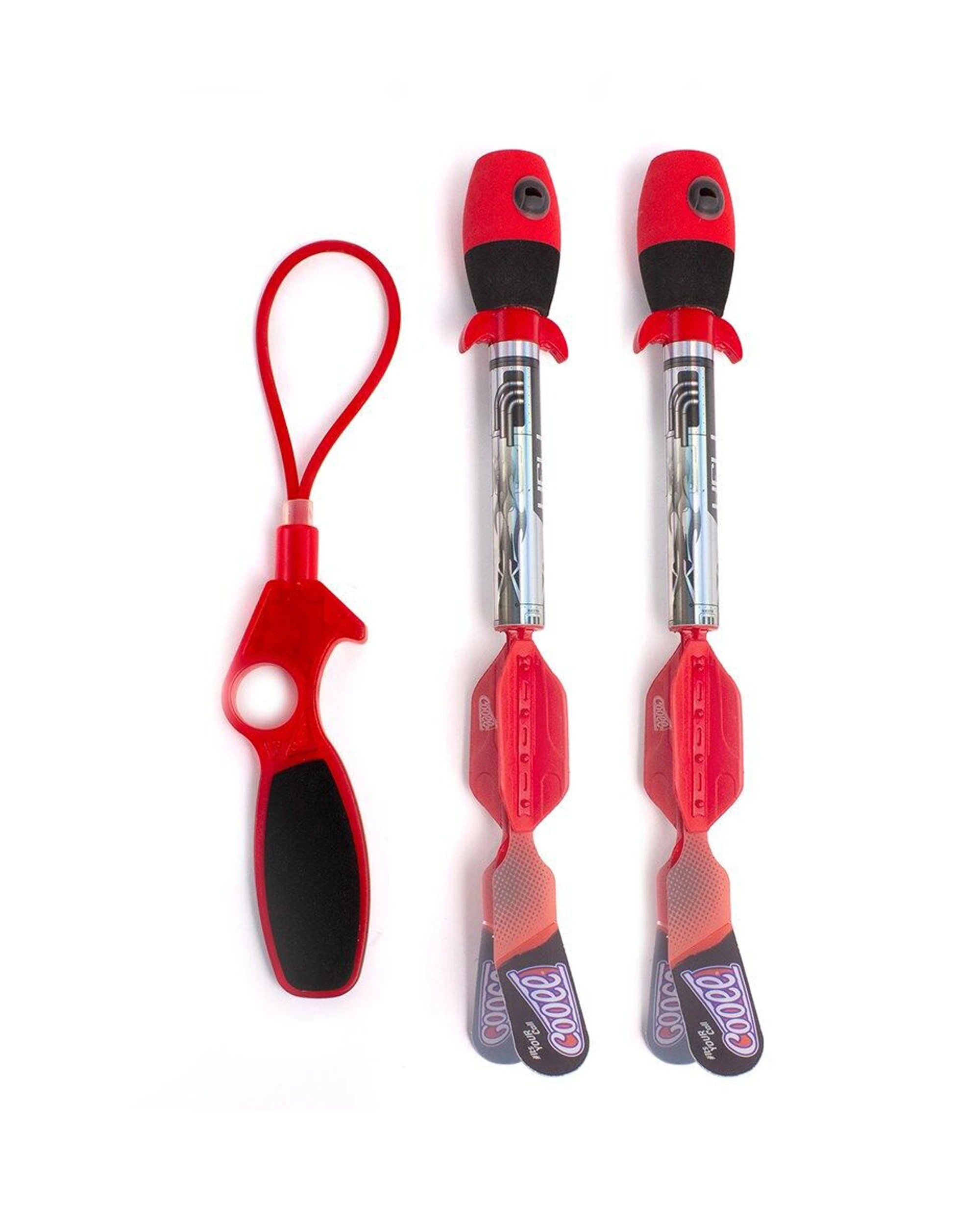 2 Cooee Soft Foam Tip Heli Rockets Kids Outdoor Toy Plus Outdoor Play Launcher Set - Multi, 2 of 3