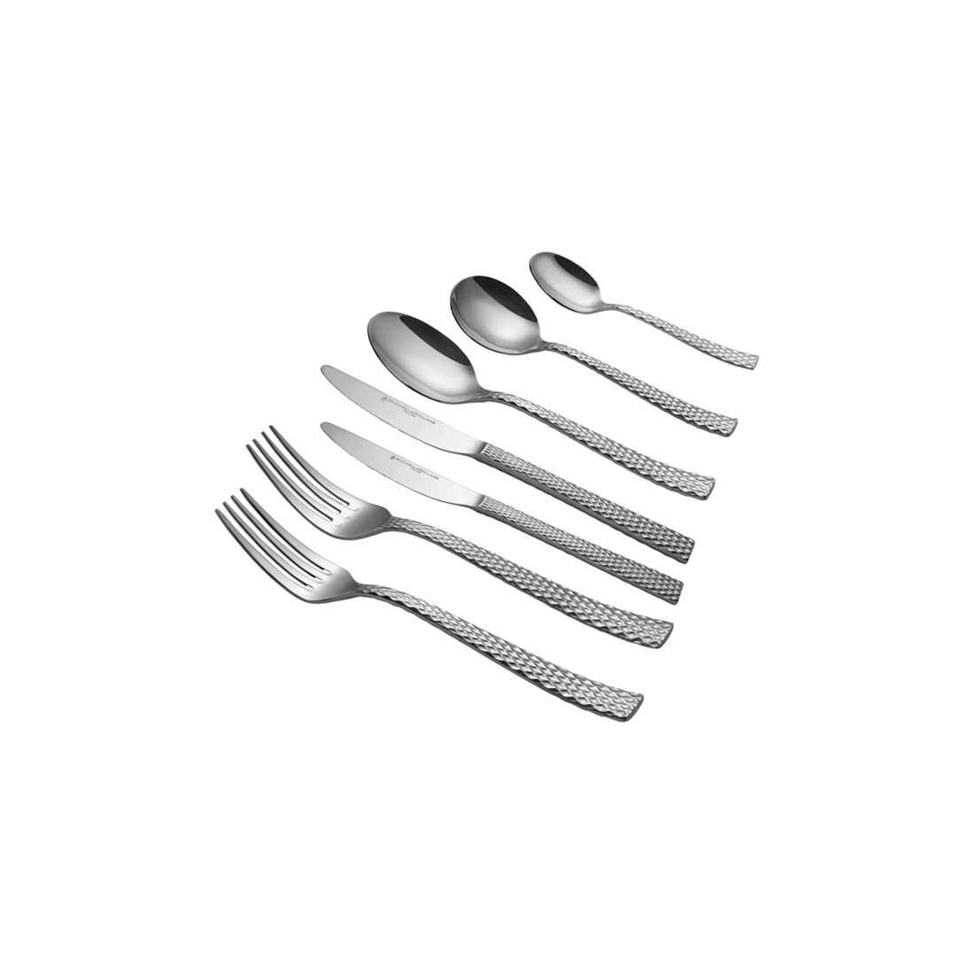 2 Maxwell & Williams 56pc Diamonds Cutlery Set Stainless Steel For Dining
 - Silver, 2 of 3