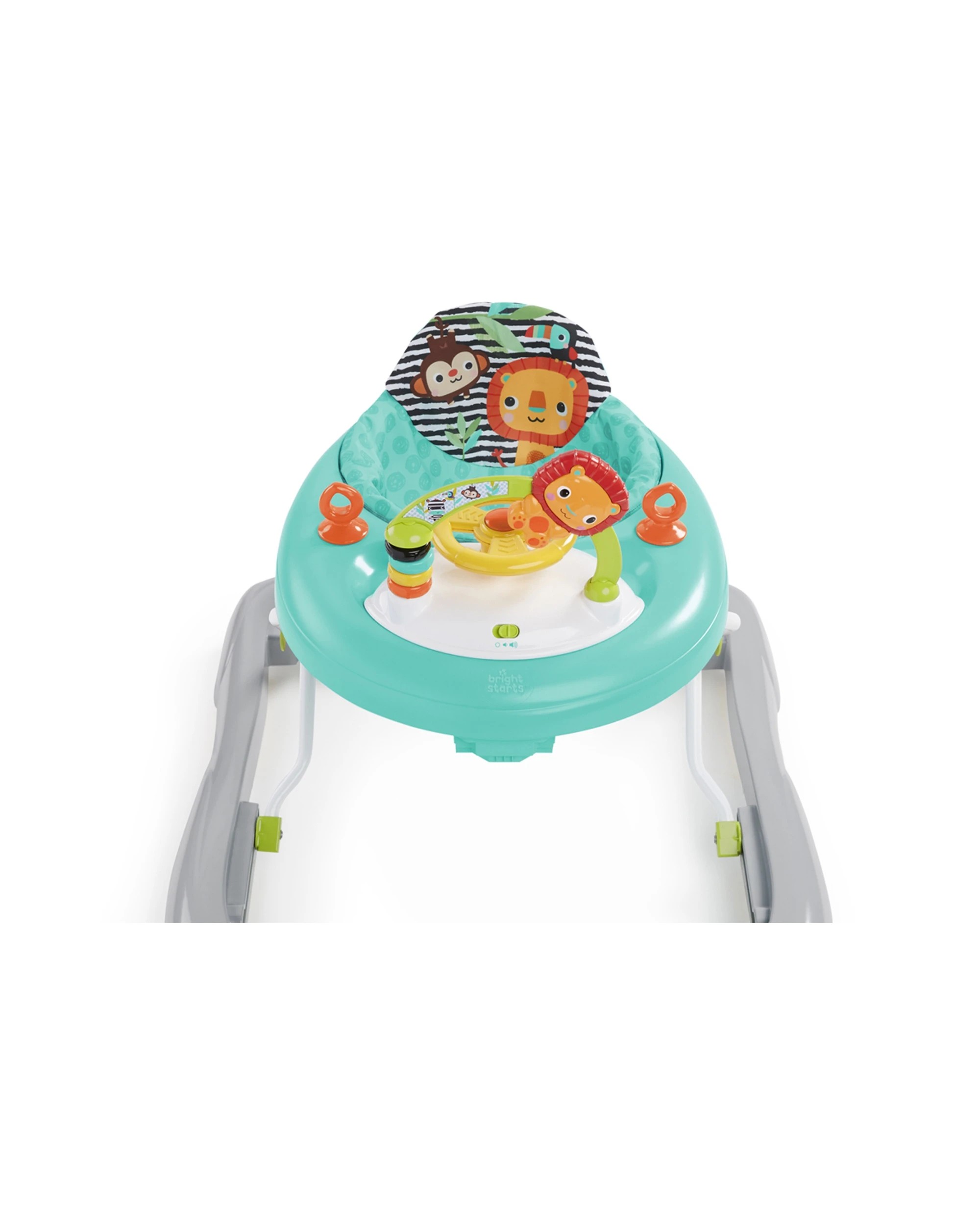 6 Bright Starts Zig Zag Zebra Baby Push Walker Walking Aid For 6 Months Plus
 - Multi, 6 of 6