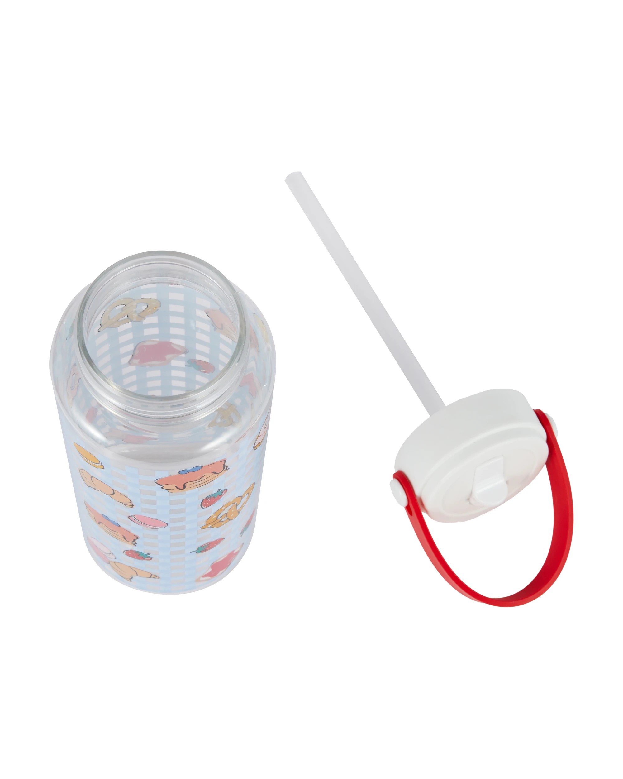 5 1L Drink Bottle with Handle - Brunch Club, 5 of 7