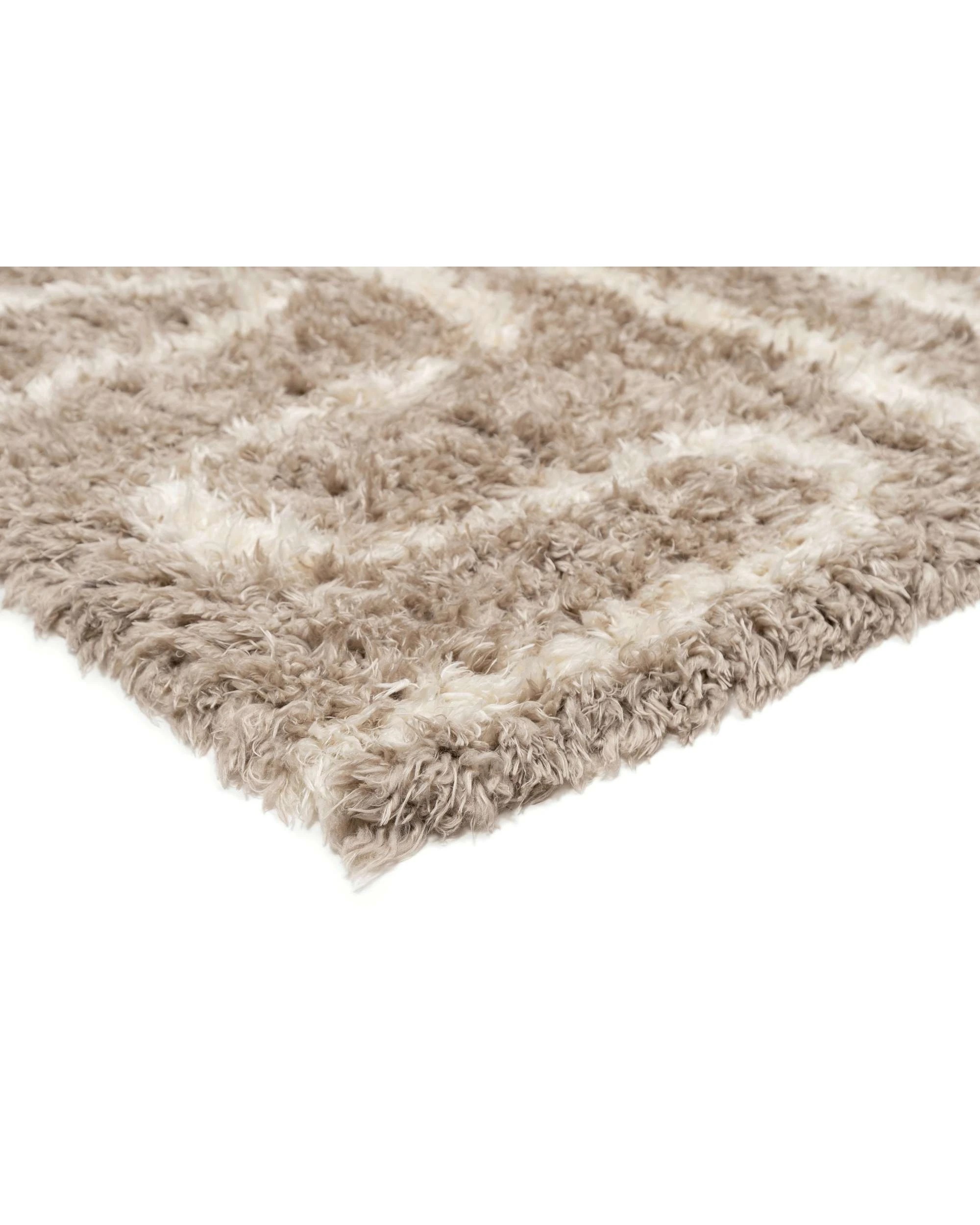 4 Loopsie Tulba Abstract Shag Rug-230cm x 160cm - Beige, 4 of 8