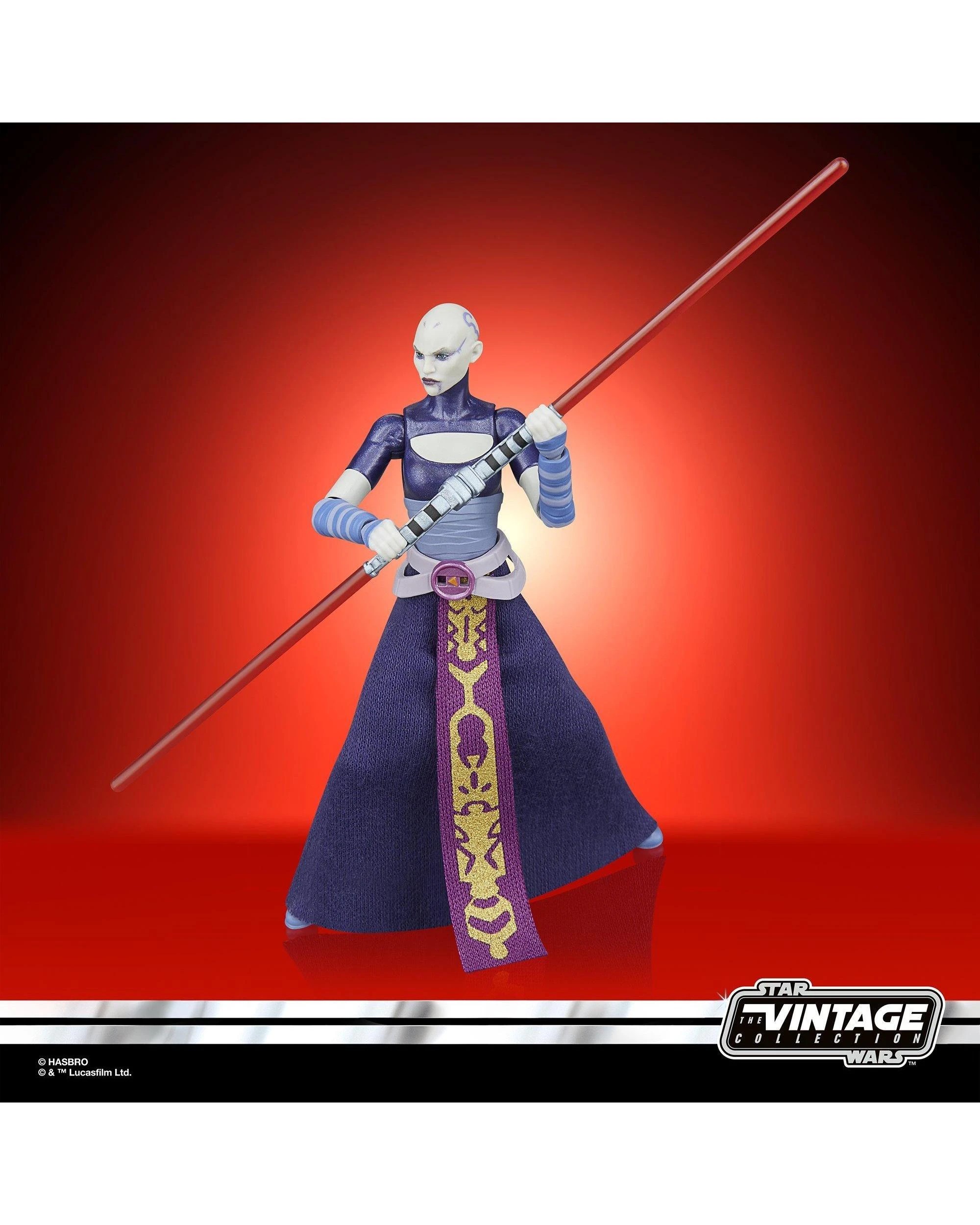 8 Hasbro Star Wars The Vintage Collection: The Clone Wars Asajj Ventress Action Figure, 8 of 10