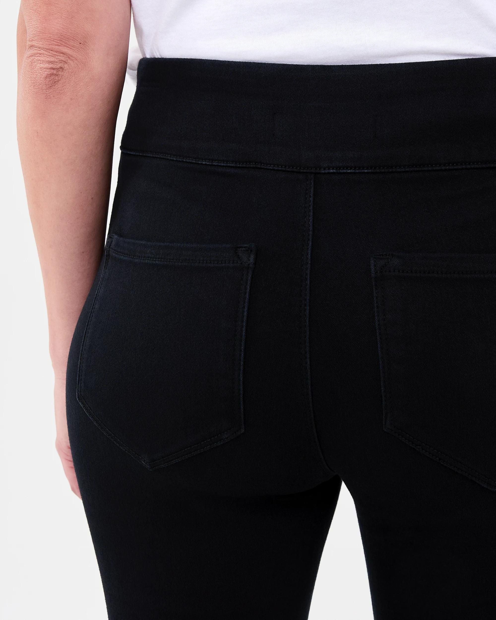 6 Flare Denim Jeggings BLACK, 6 of 7