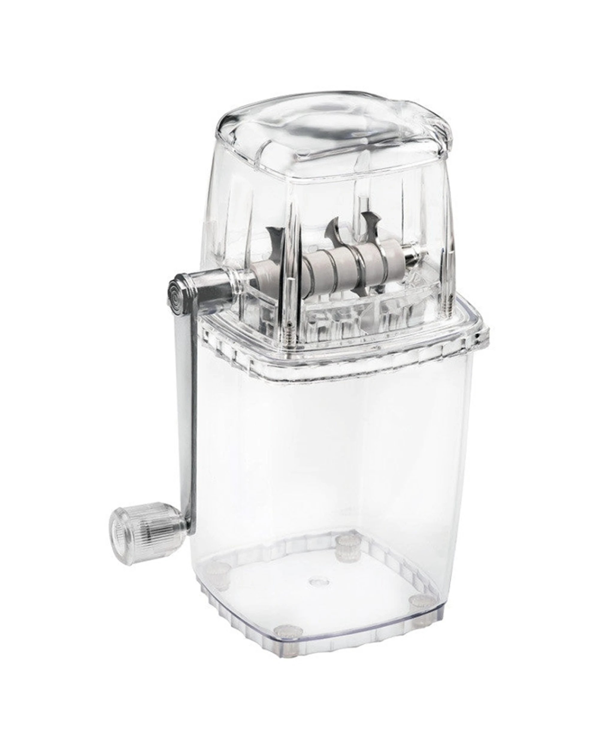 1 Avanti Portable Manual Crank Ice Crusher With Stainless Steel Blades - Clear, 1 of 1
