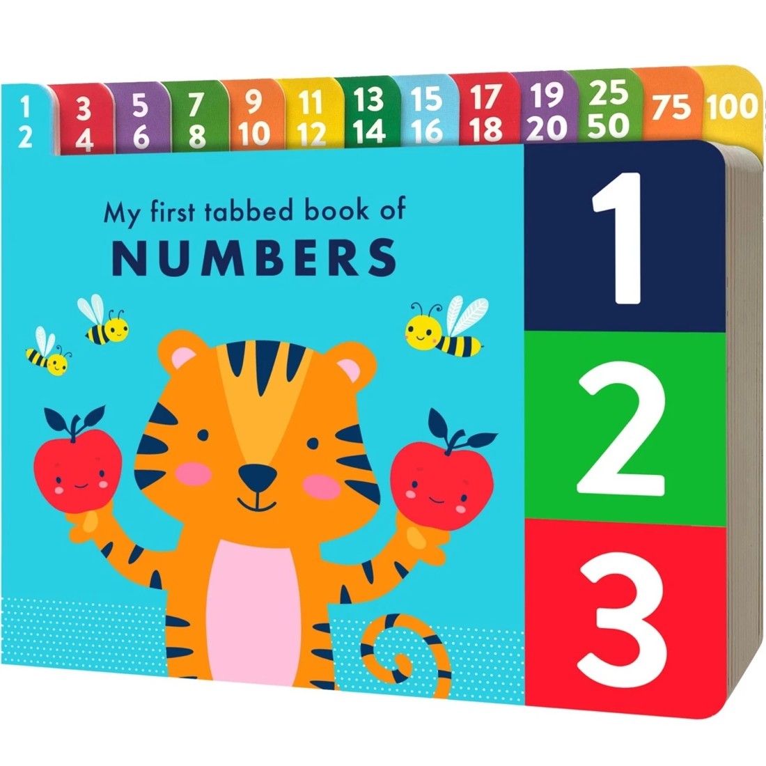 1 123: My First Tabbed Book of Numbers - Board Book, 1 of 1