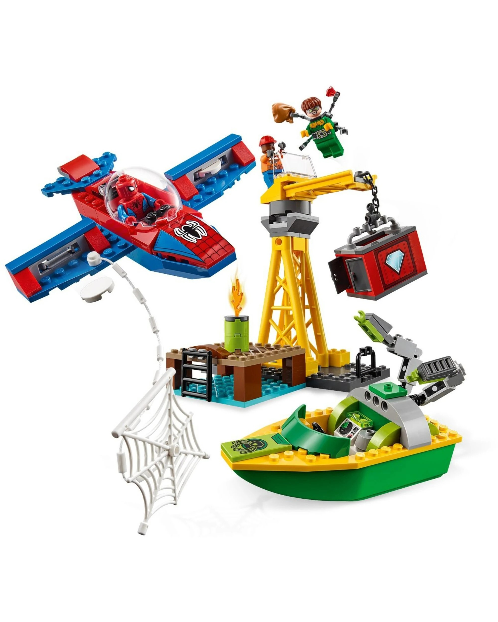 2 LEGO 76134 Spider-Man vs. Doc Ock Diamond Heist, 2 of 5