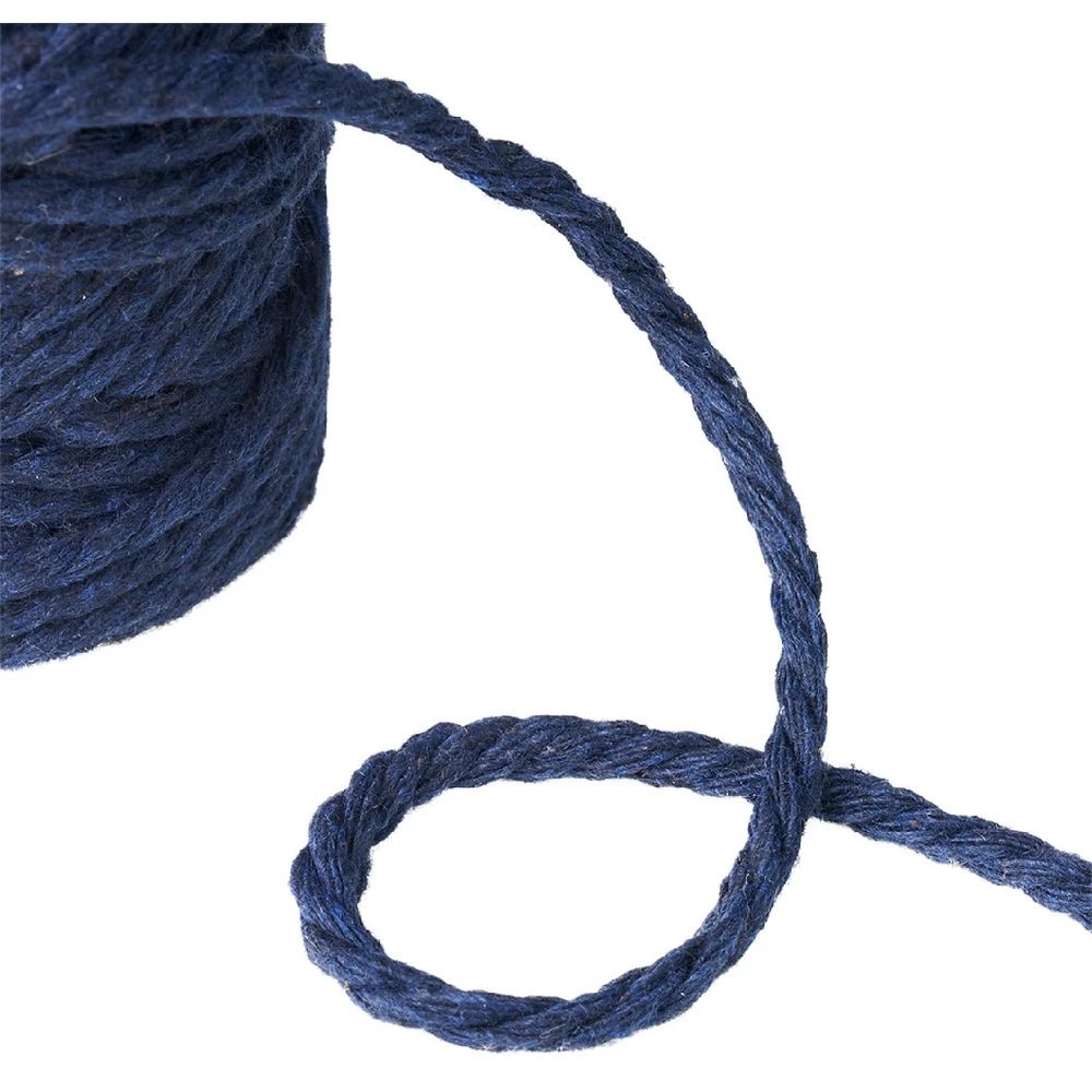 3 Born Macrame Cord Navy, 3 of 3
