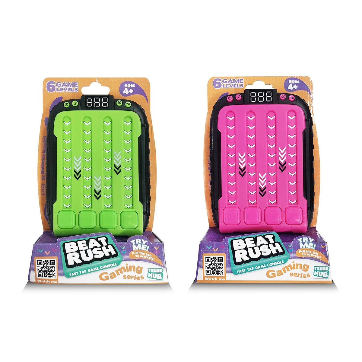 1 Beat Rush Fast Tap Game Console - Assorted, 1 of 10