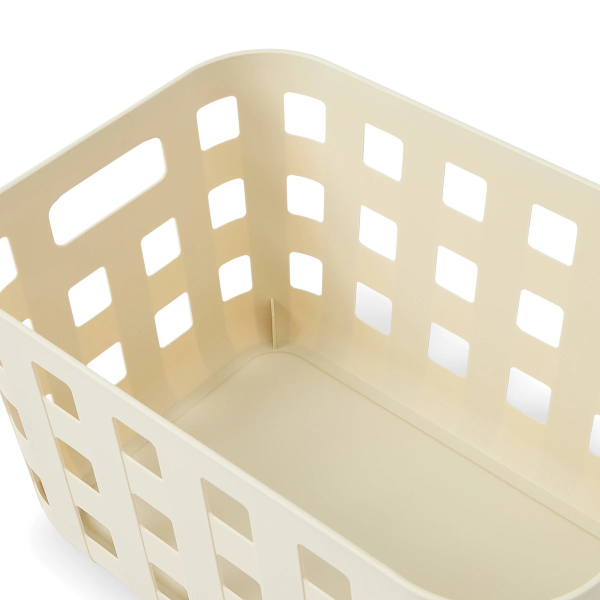 8 18L Rectangle Trellis Basket with Lid - Beige, 8 of 10