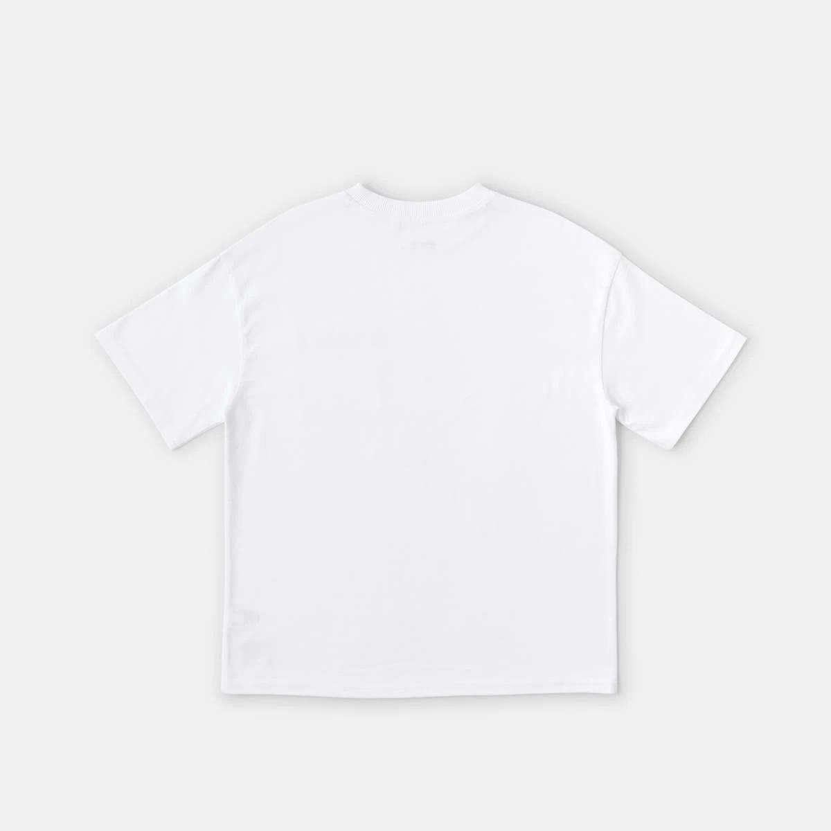 9 Short Sleeve Oversized T-shirt White, 9 of 9