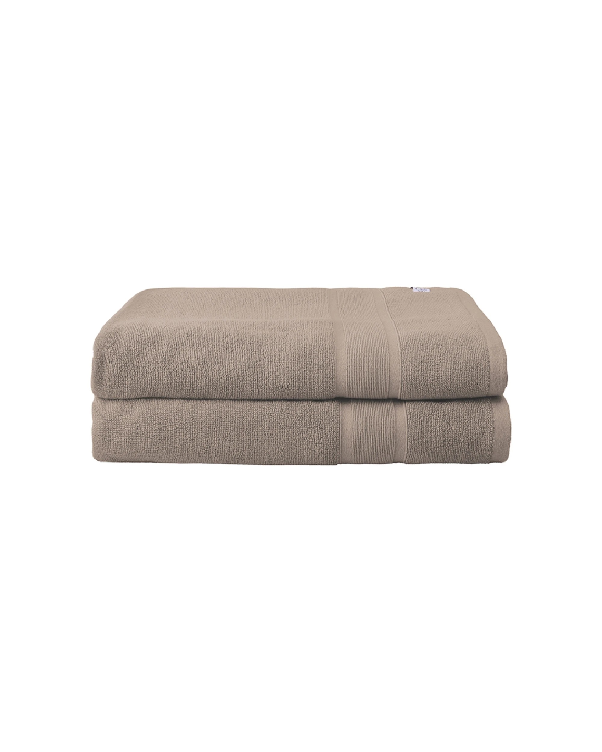 3 Onkaparinga Ultimate Alanya Bath Sheet/Towel 550Gsm Almond 2PK - Beige, 3 of 3