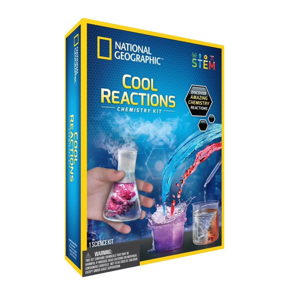 1 National Geographic Cool Reactions Chemistry Kit, 1 of 6