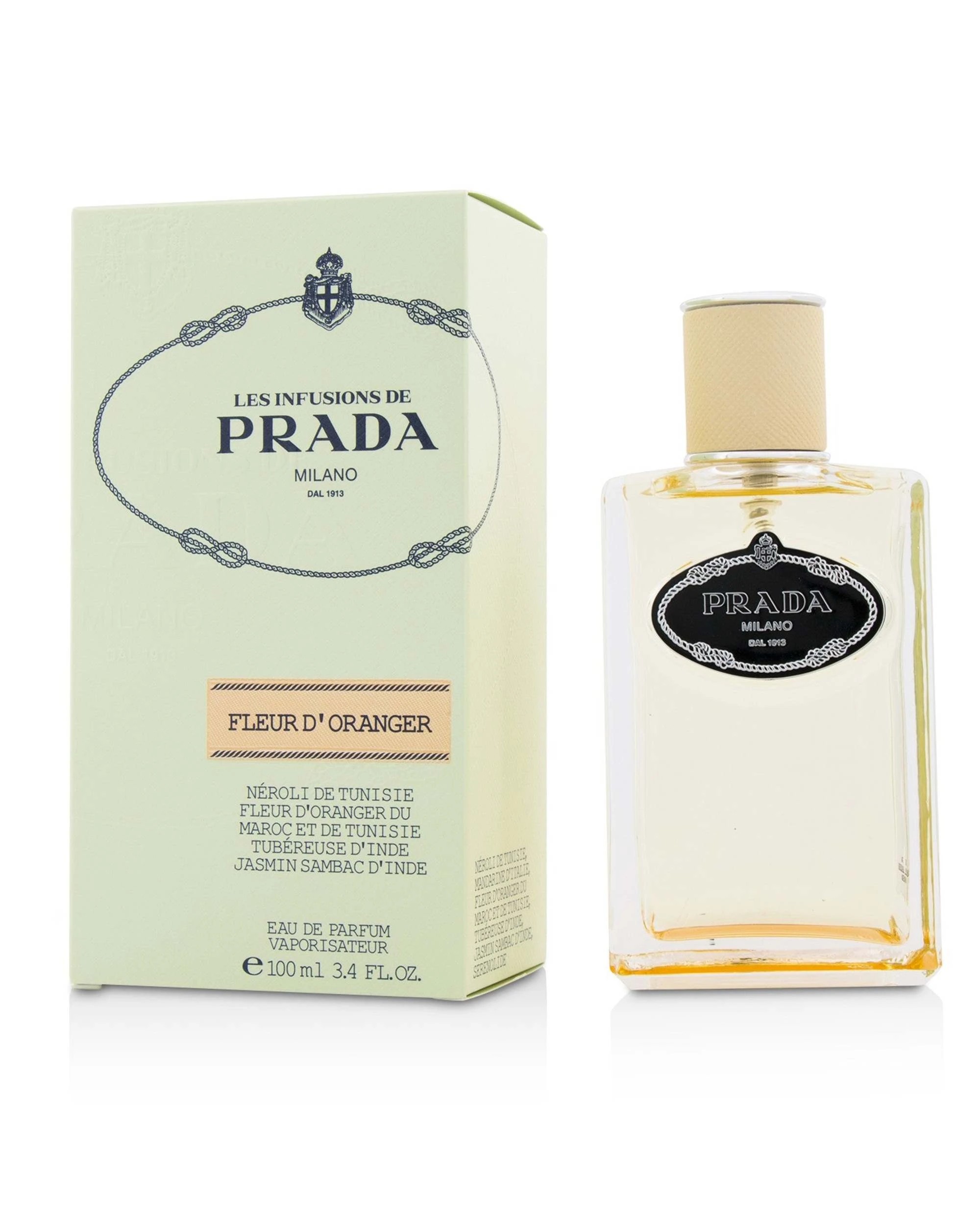 1 Prada Les Infusions De Fleur D'Oranger Eau De Parfum Spray 100ml/3.4oz, 1 of 3