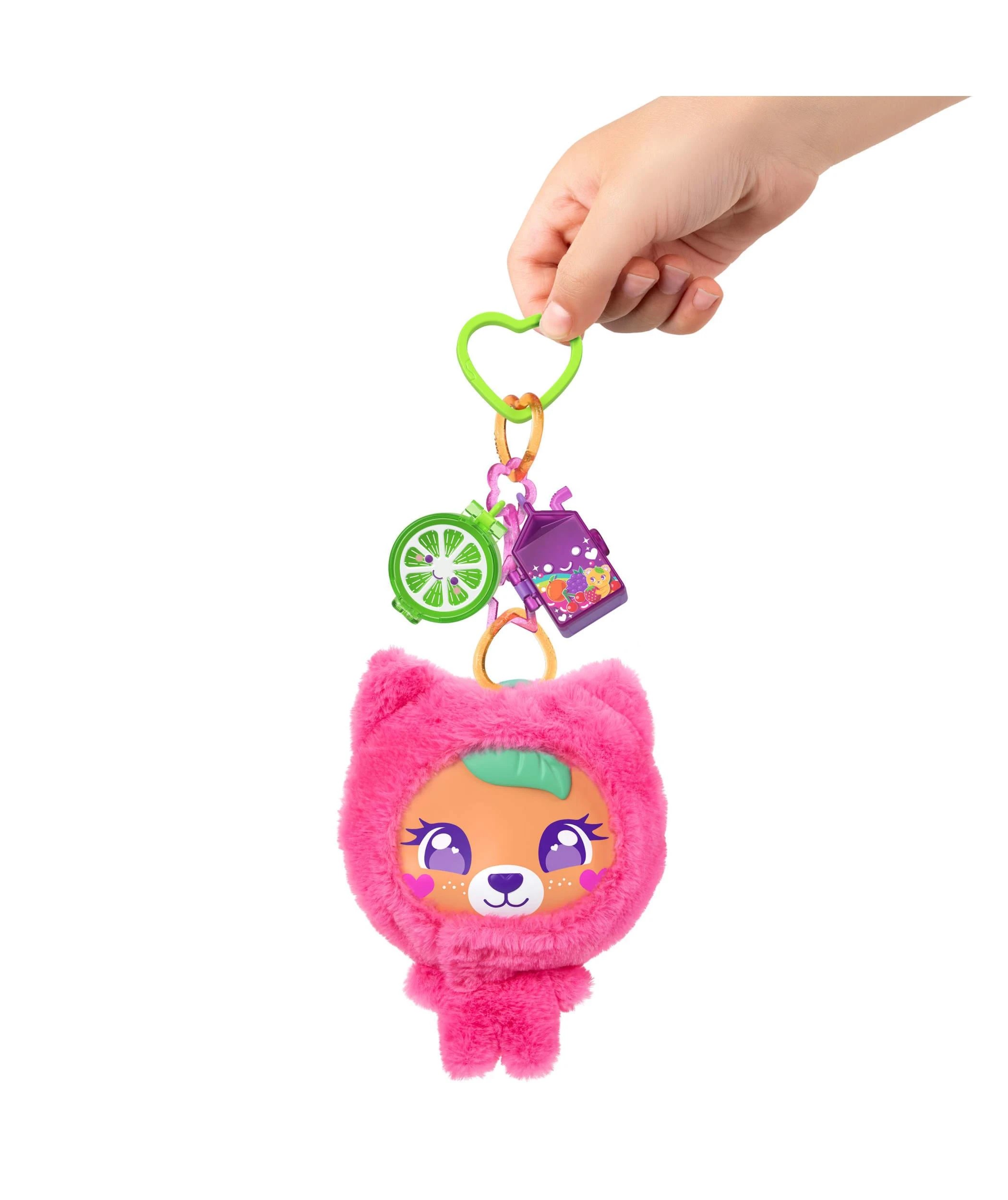 3 Polly Pocket Plushie Bear Compact , Doll & Keychain Playset - Multi, 3 of 5