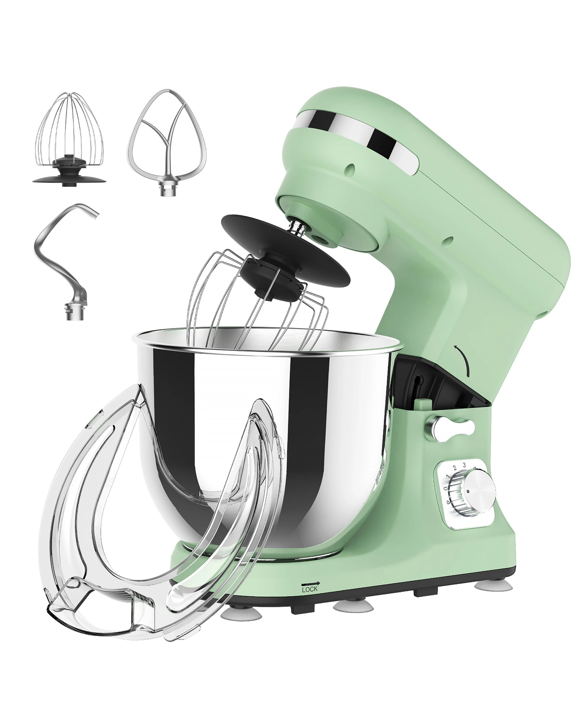1 Advwin Green Stand Mixer 6.5L, 1 of 7