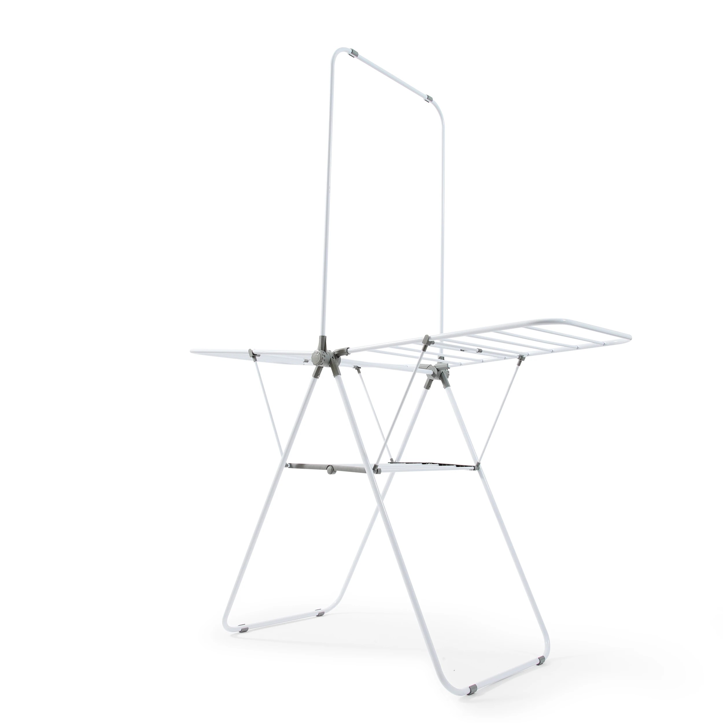 2 16m Winged Airer with Garment Rack, 2 of 10