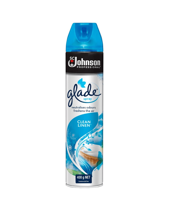 Glade Air Freshener Spray Clean Linen 400g
