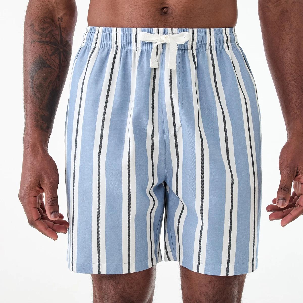 1 Woven Shorts MORNING STRIPE, 1 of 6