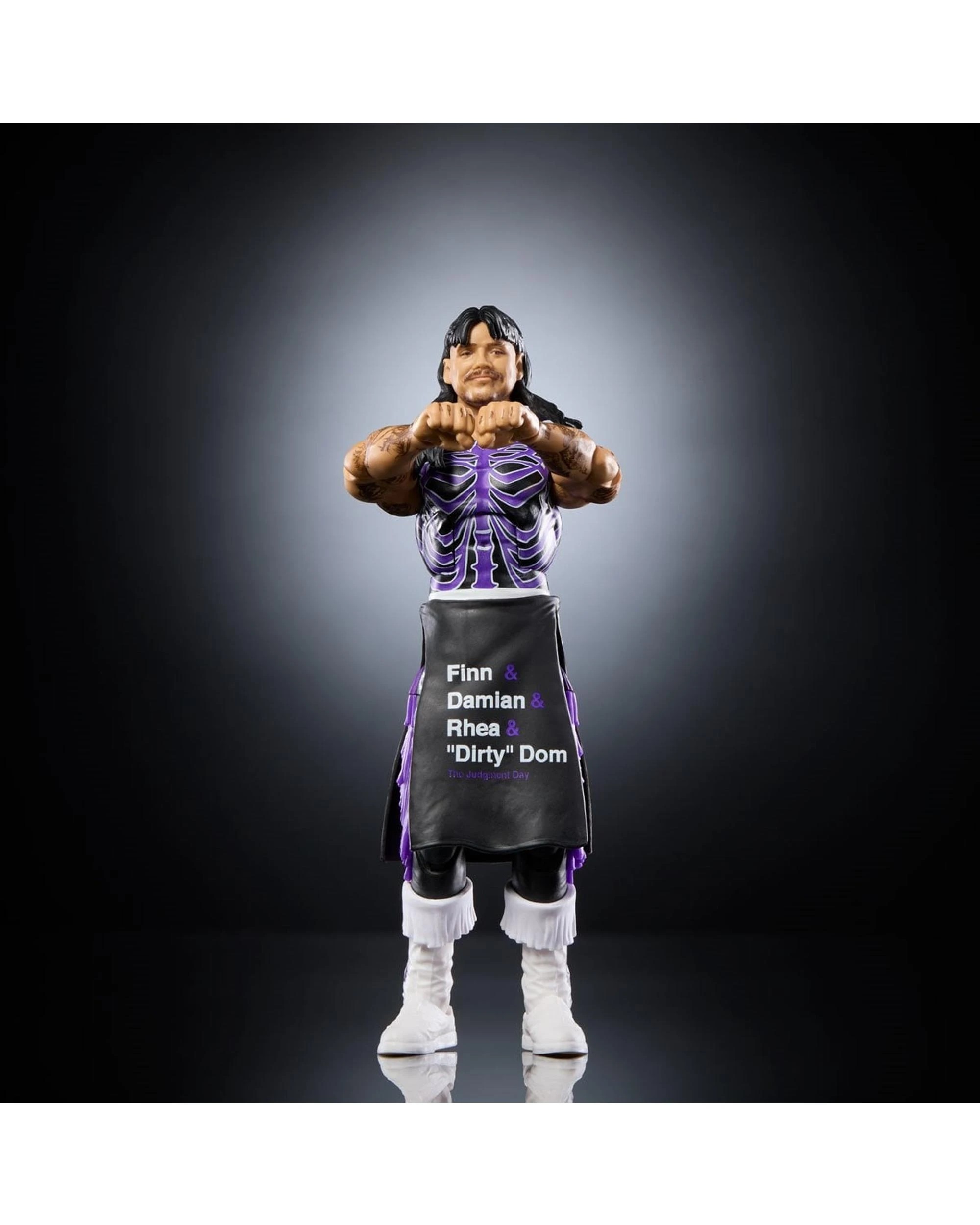 5 WWE Elite Collection Greatest Hits "Dirty" Dominik Mysterio Action Figure, 5 of 7