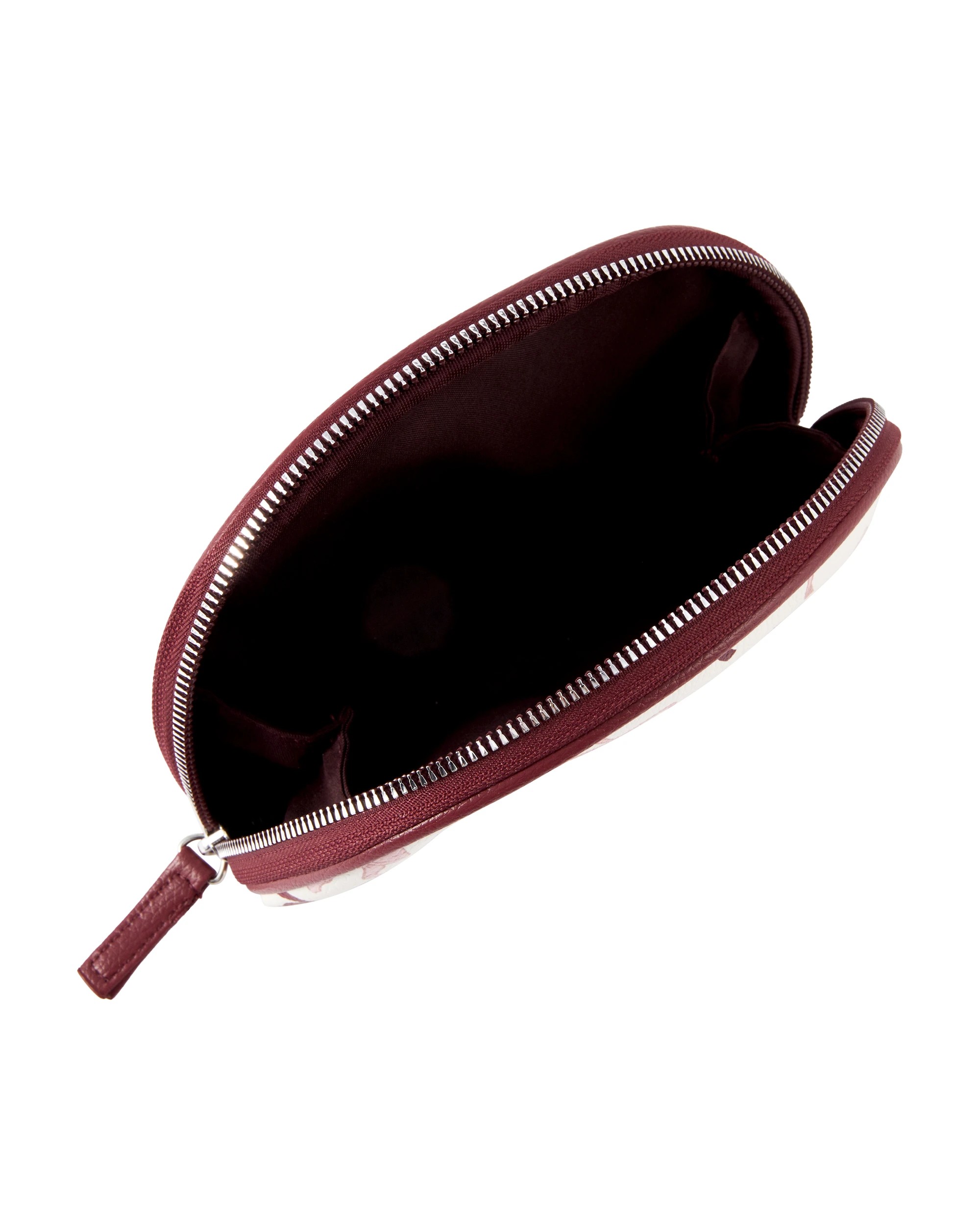 5 OXX Cosmetics 3 Piece Makeup Bag - Maroon and Pink, 5 of 6