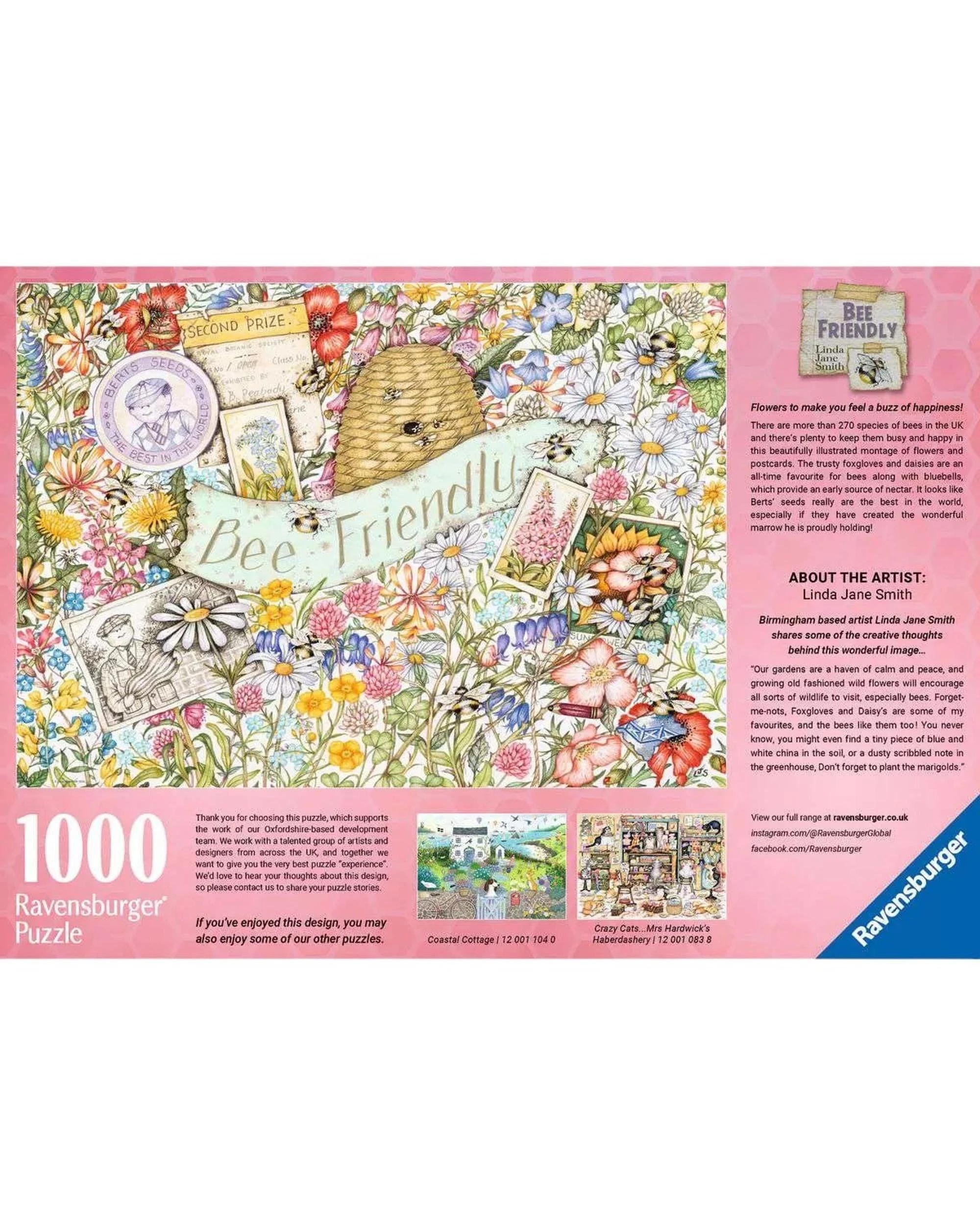 3 Ravensburger Bee Friendly 1000 Piece Puzzle, 3 of 4