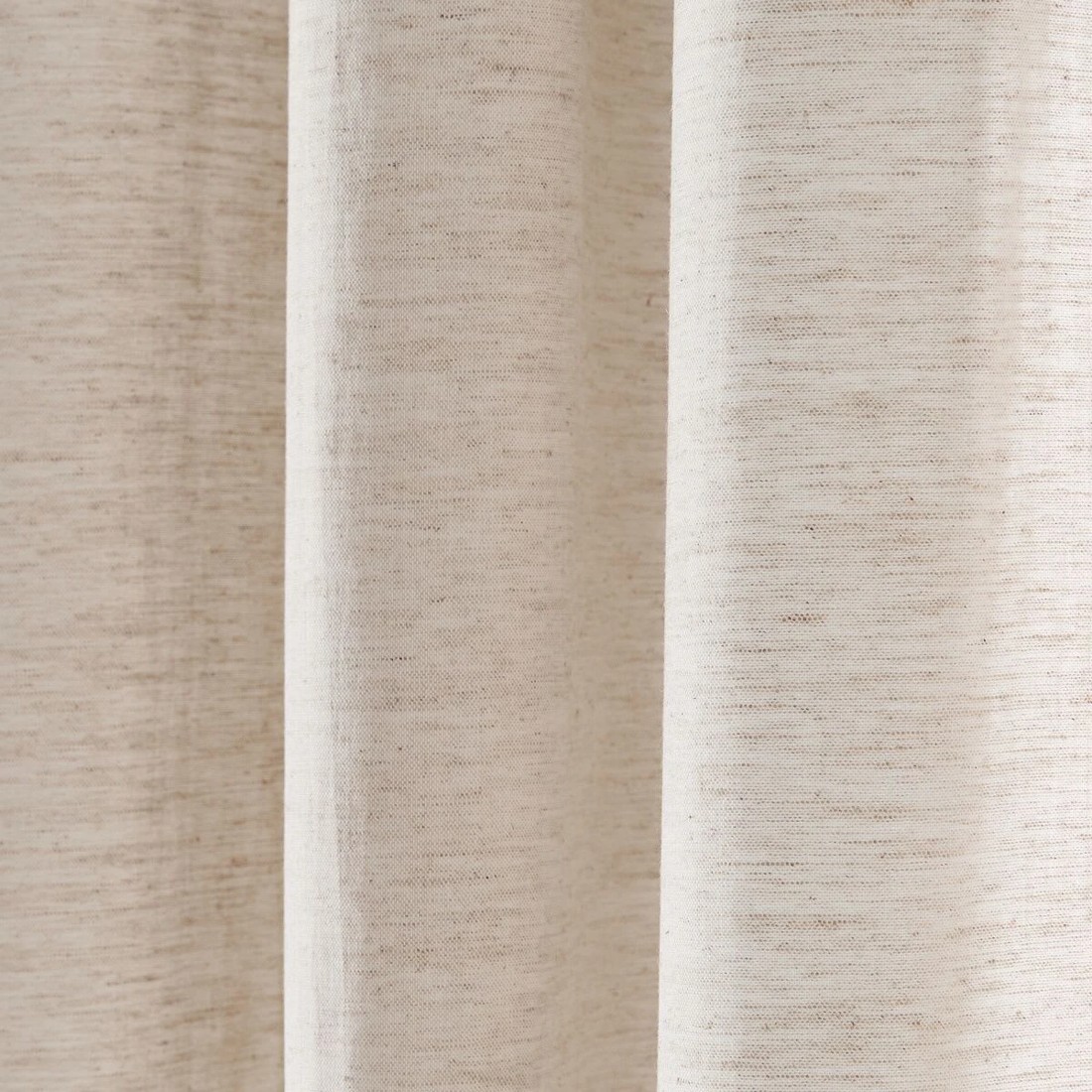 4 Cairo Wide Curtain - Beige - 240cm x 221cm, 4 of 5