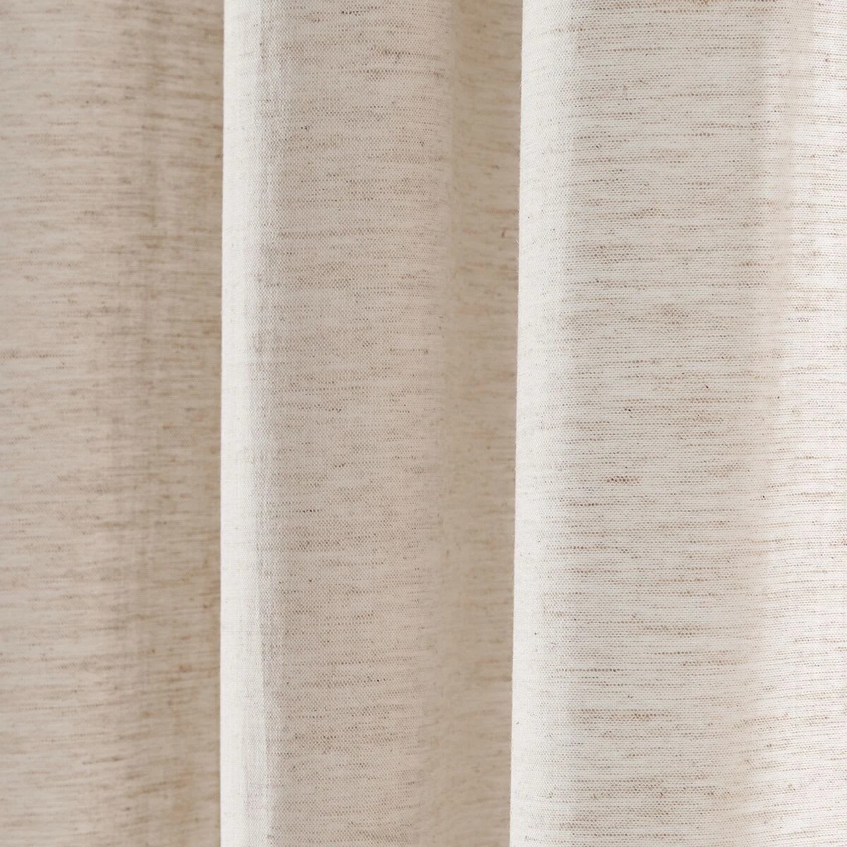4 Cairo Wide Curtain - Beige - 240cm x 221cm, 4 of 5