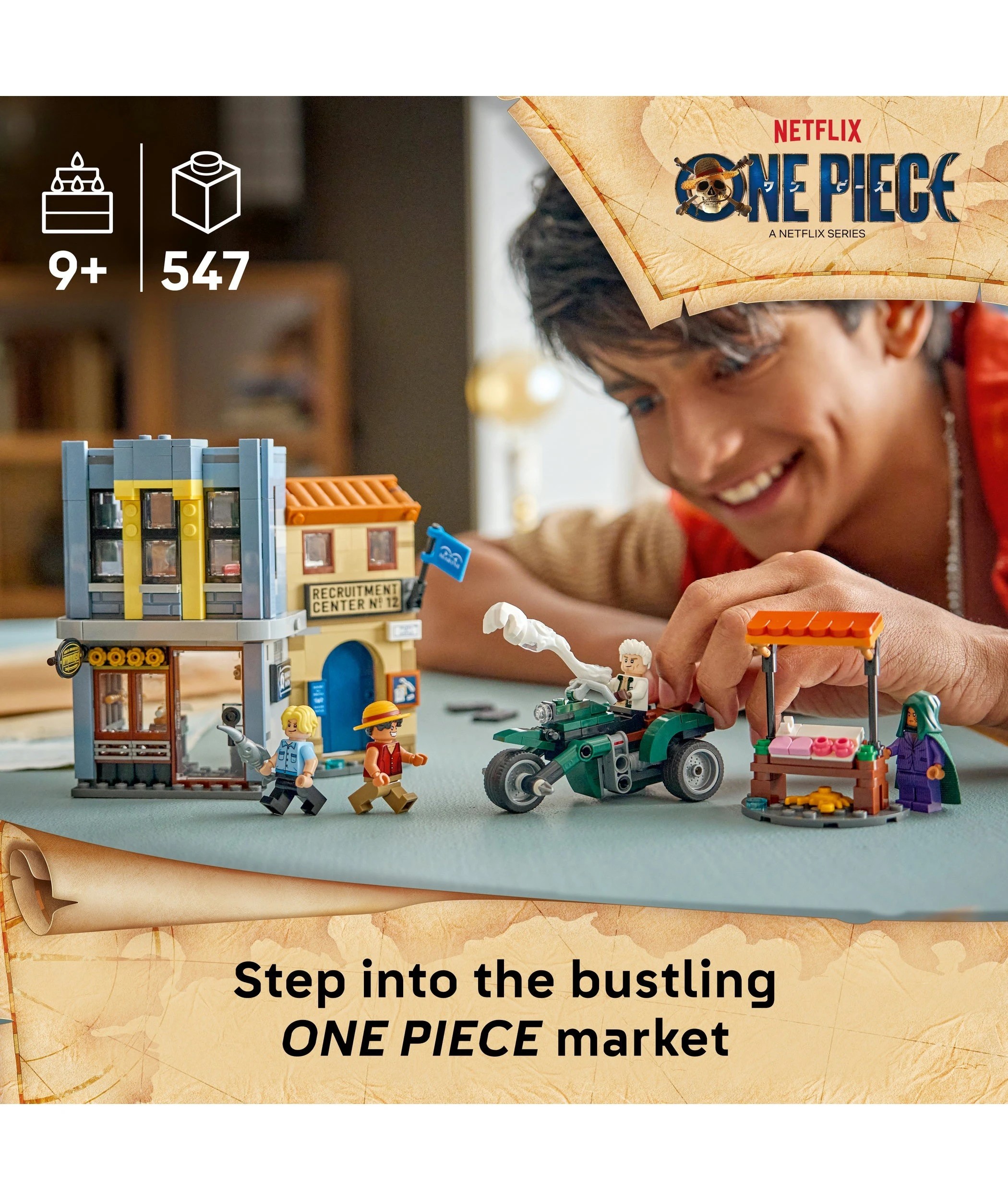 3 LEGO ONE PIECE Showdown with Captain Smoker 75642, 3 of 10