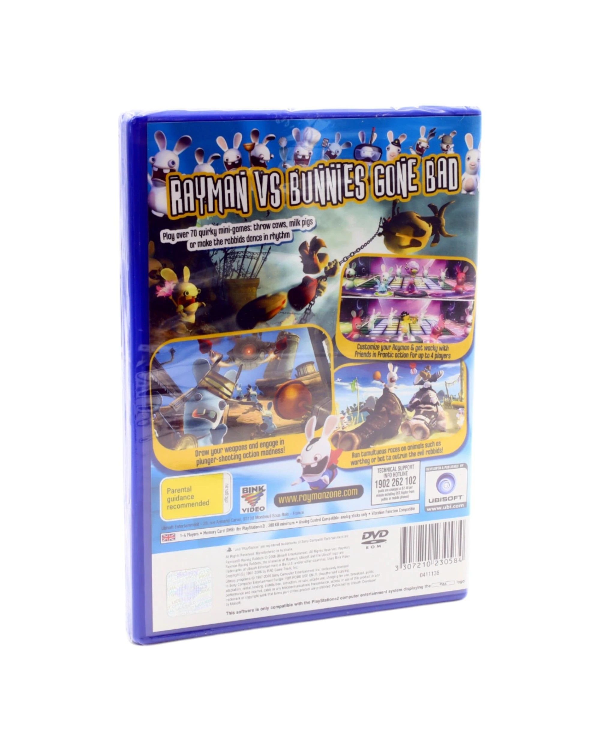 5 Rayman Raving Rabbids - PS2, 5 of 7