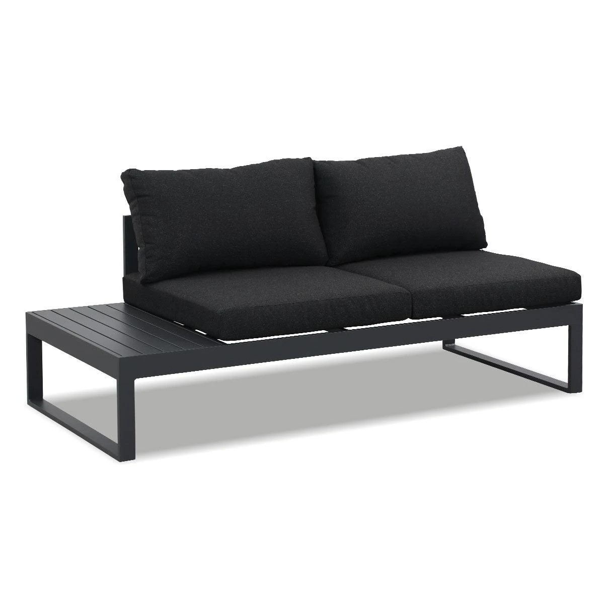 2 Moda Living Hampton Aluminium Outdoor Sofa Seating Set - Charcoal, 2 of 9