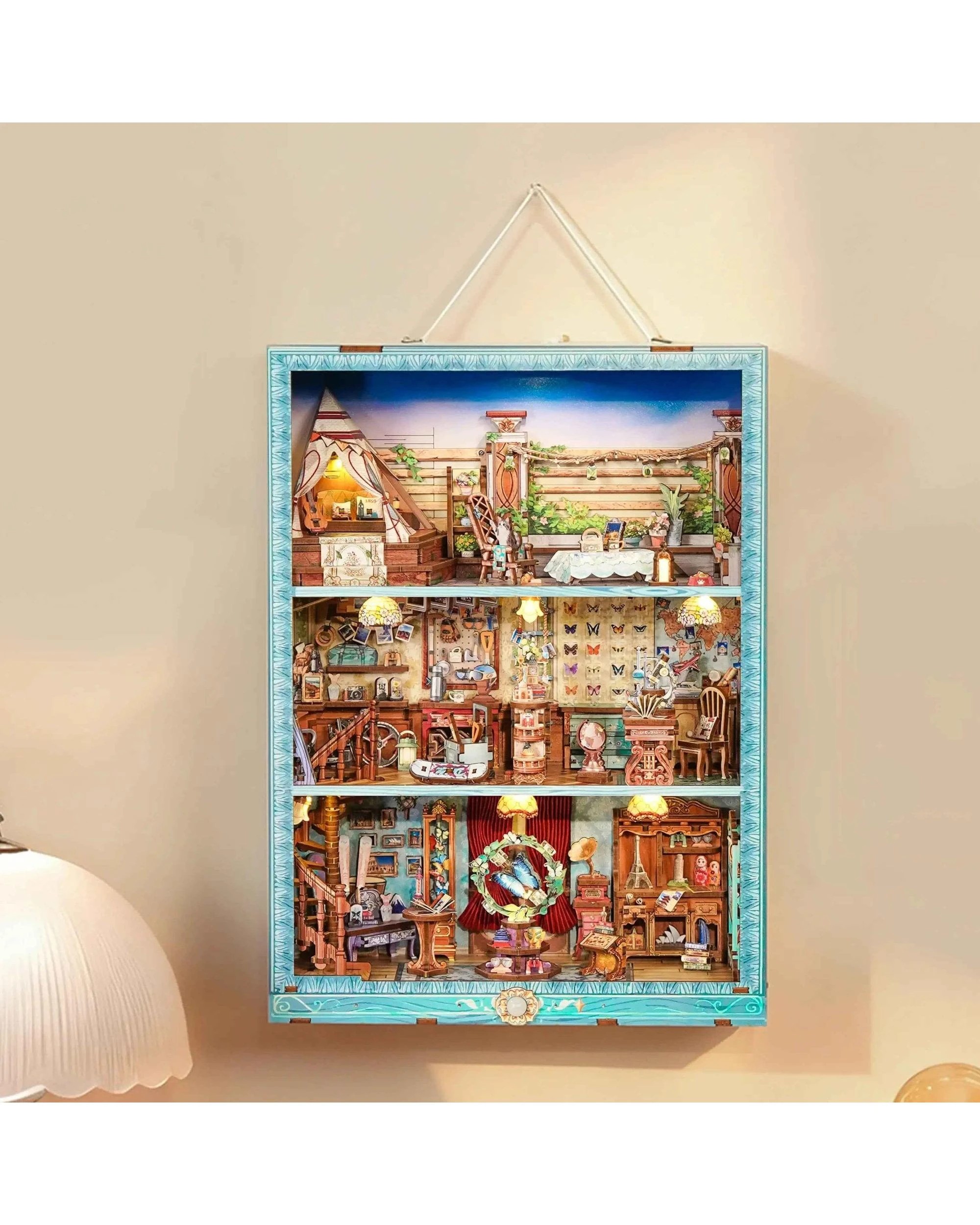 3 Tonecheer Travel Collector Story Frame 3D Puzzle Model Kit, 3 of 3