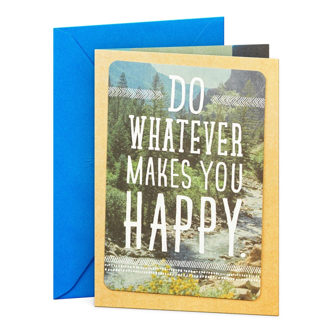 1 Hallmark Birthday Card - Whatever Makes You Happy, 1 of 3