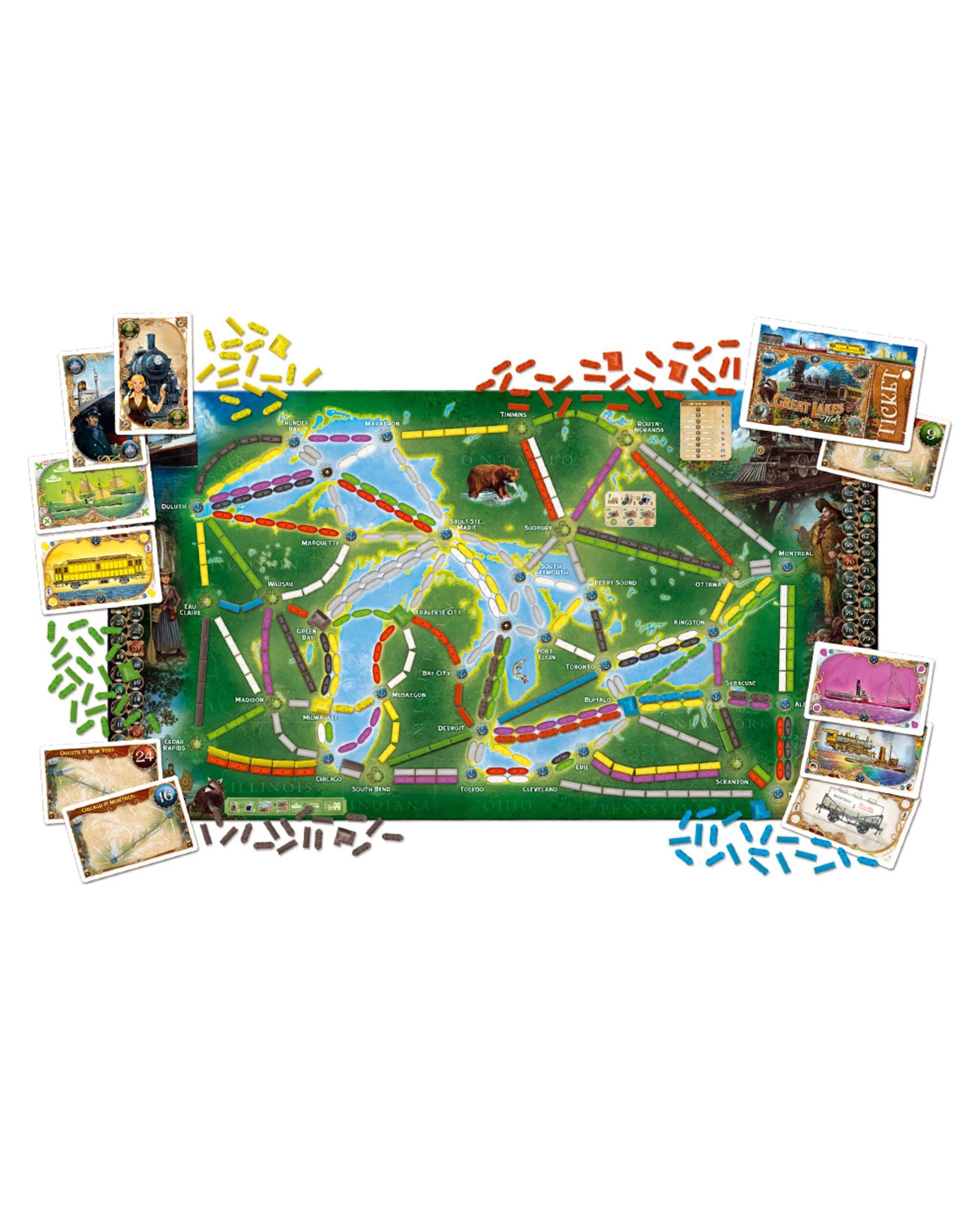 2 Ticket To Ride: Rails and Sails Board Game, 2 of 3