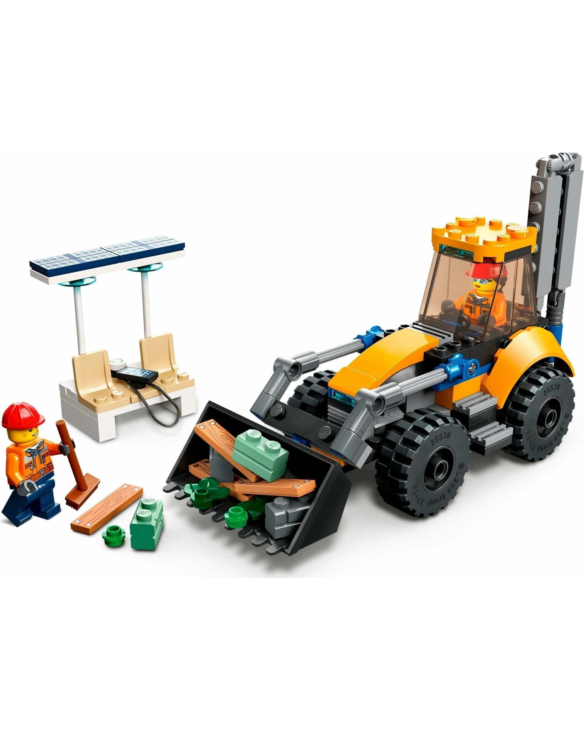 2 LEGO City Series 60385 Construction Digger, 2 of 5